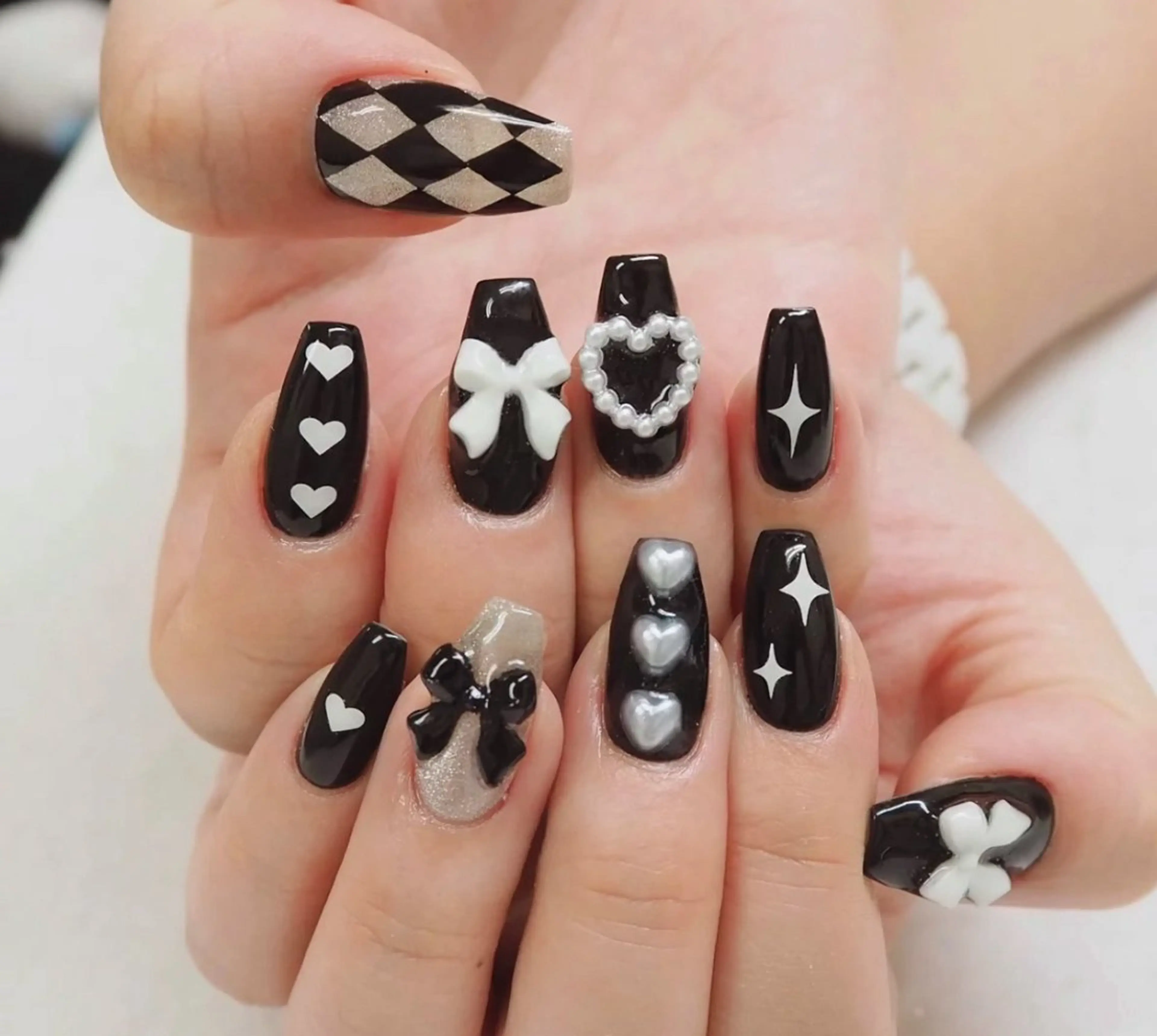 ネイル アートネイル チークネイル 長さ出し フラッシュネイル フットネイル YK Rinのネイルデザイン