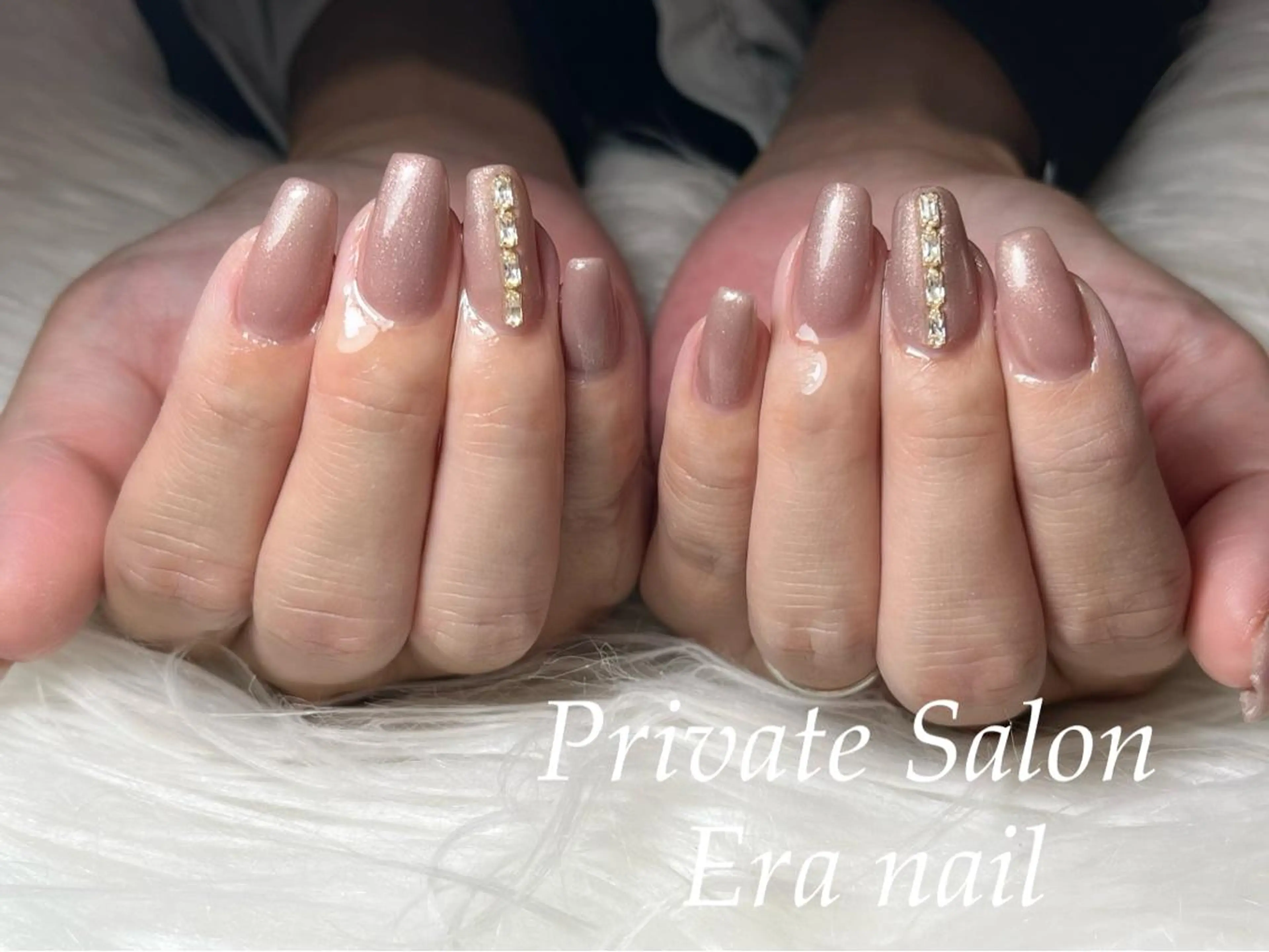 ネイル ワンカラーネイル ハンドネイル Era nailのネイルデザイン