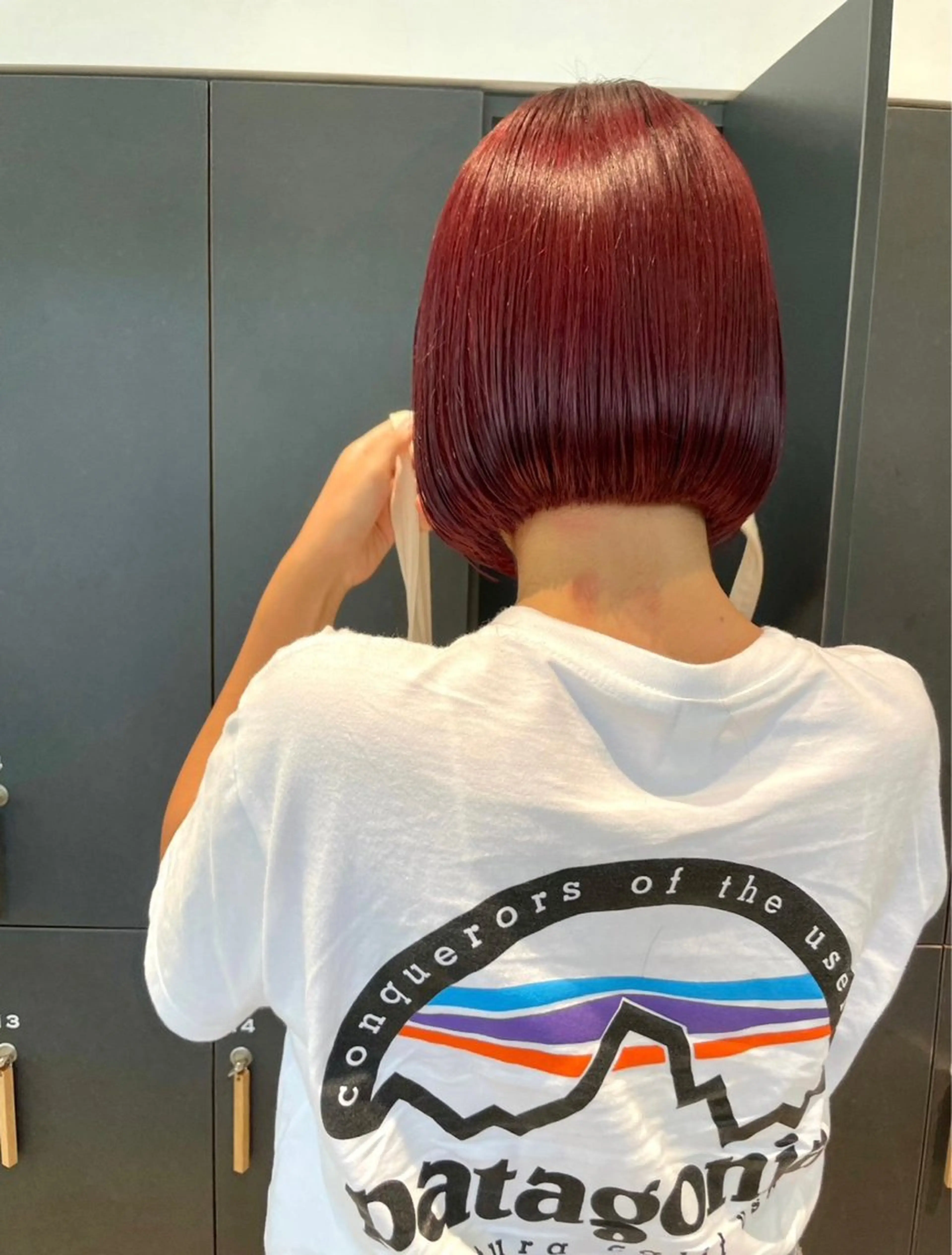 カラー 莉乃/縮毛矯正/髪質 改善/艶カラーのヘアスタイル