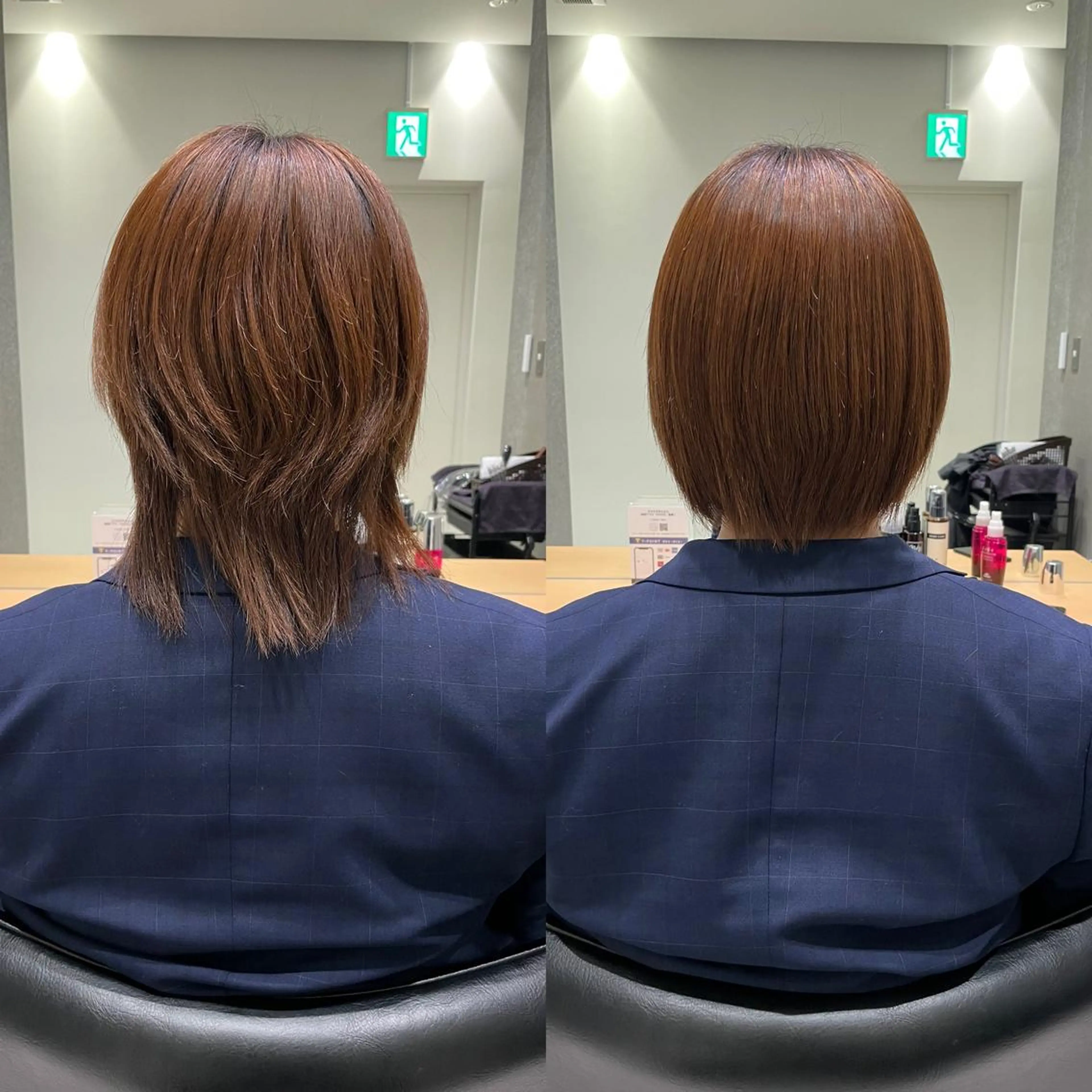 セミロング 縮毛矯正 トリートメント 髪質改善ヘアケア 艶髪特化/上田のヘアスタイル