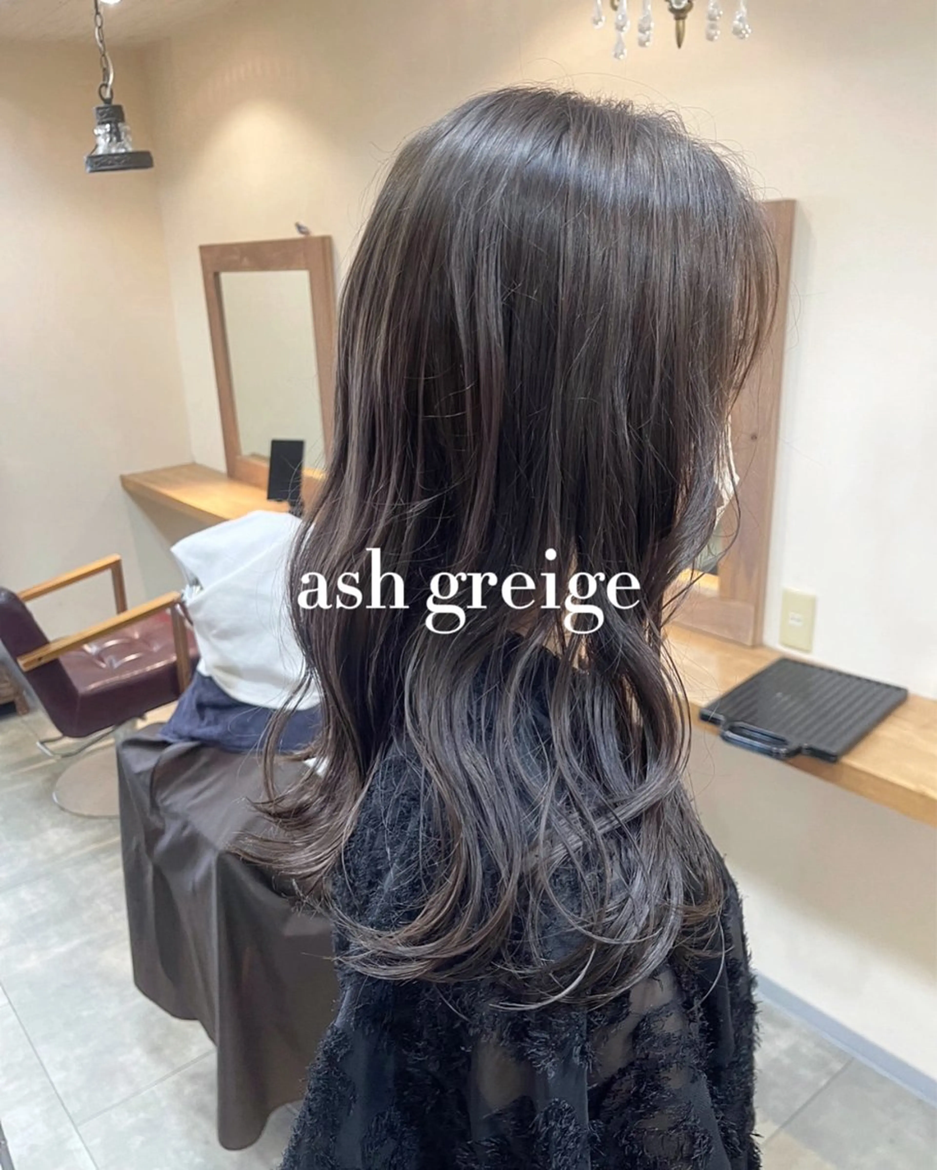 ロング カラー little×PORTO 元町店所属・藤本 あさひのヘアスタイル