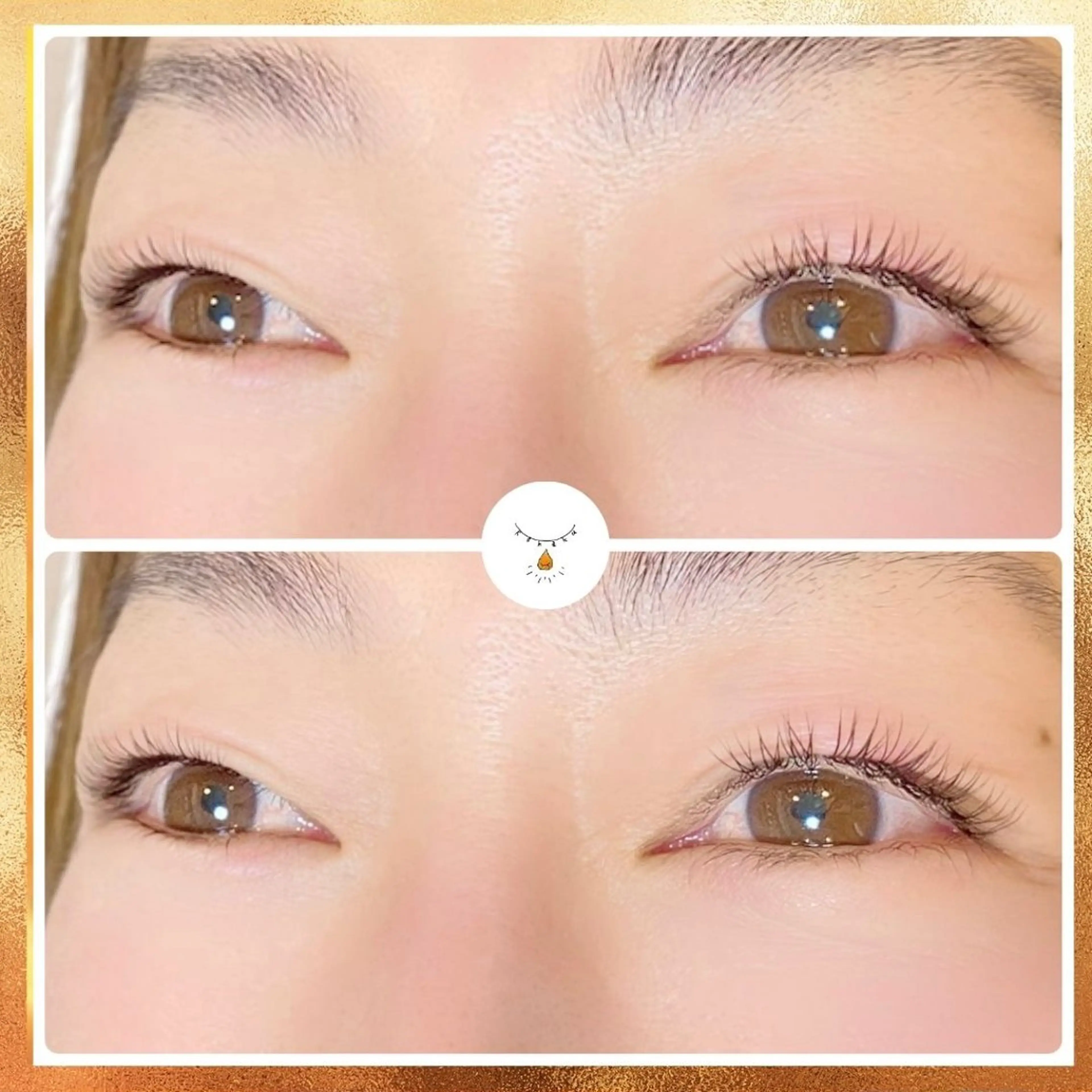 マツエク・マツパ フラットラッシュ まつげ屋さん こはくのマツエク・マツパデザイン