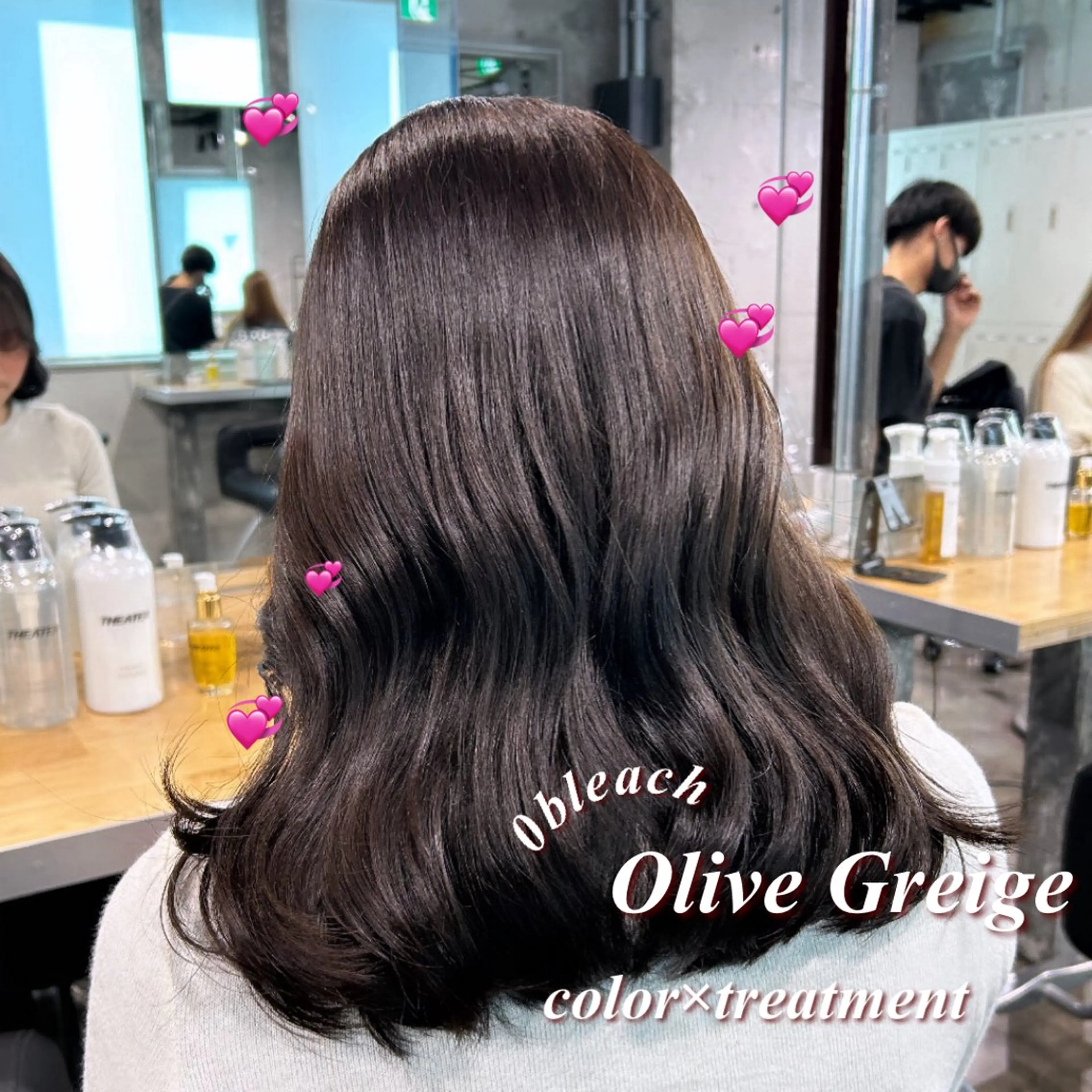 ミディアム IS所属・横浜美容室/透明感 カラー/レイヤーのヘアスタイル