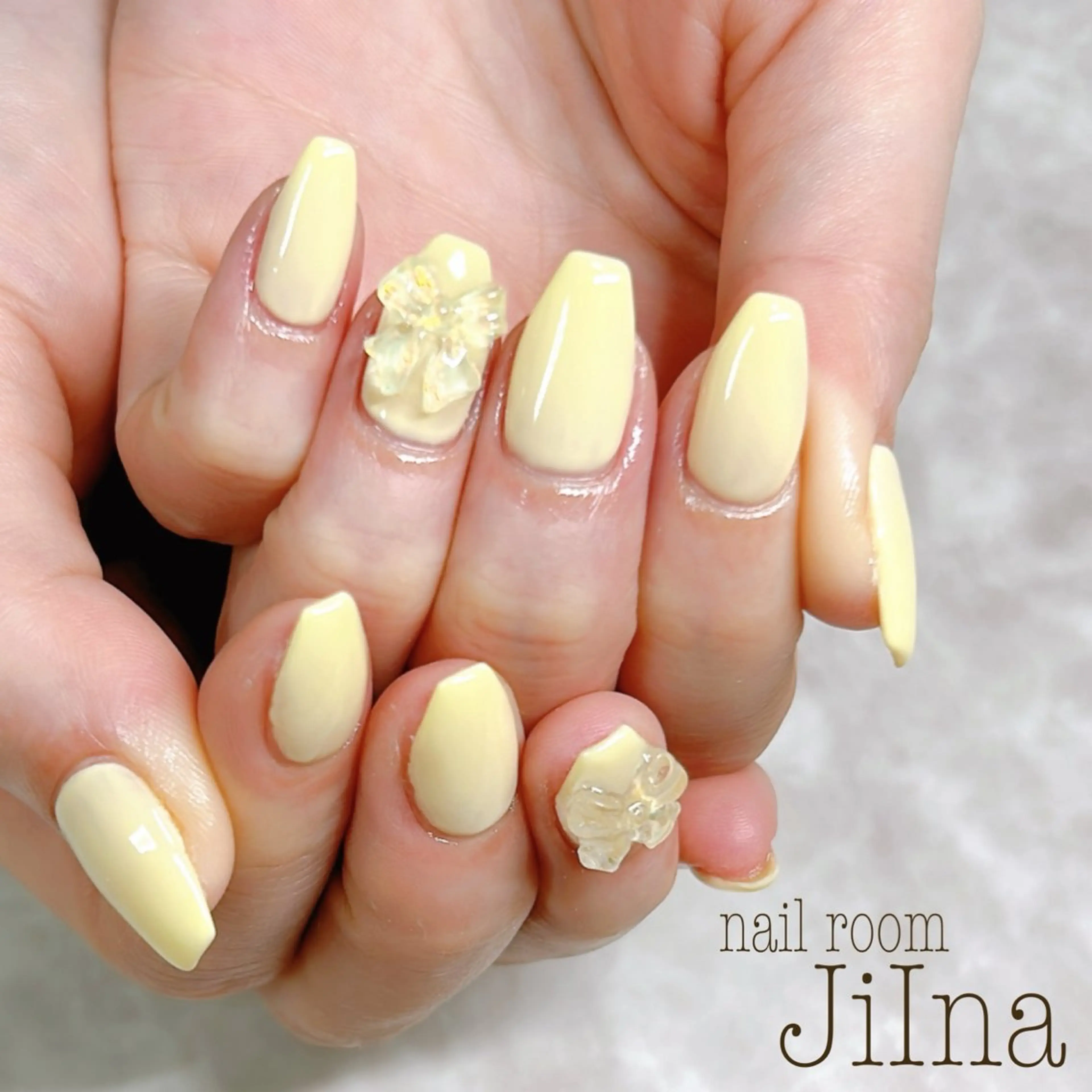 ネイル ワンカラーネイル JiIna nailのネイルデザイン