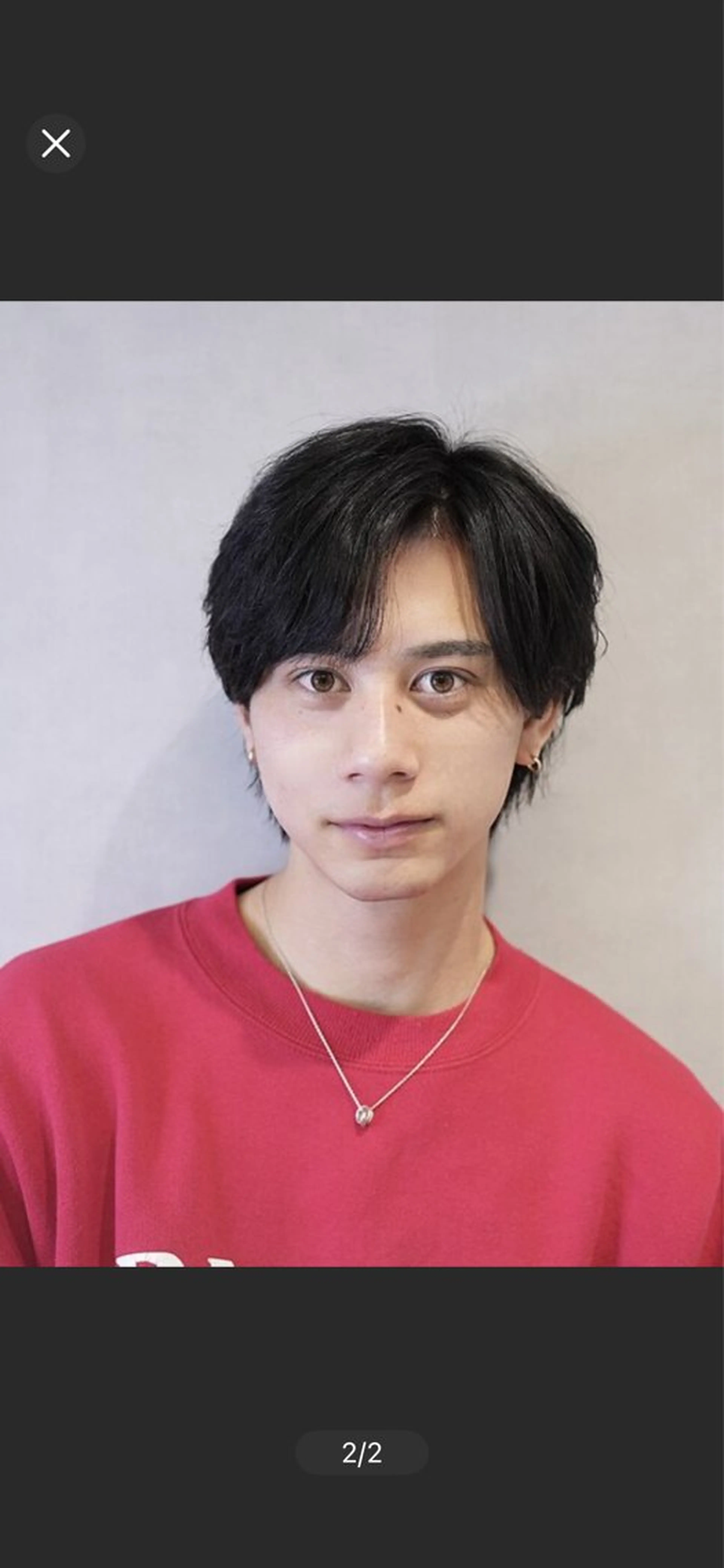 メンズ 縮毛矯正/髪質改善 板倉高史郎のヘアスタイル