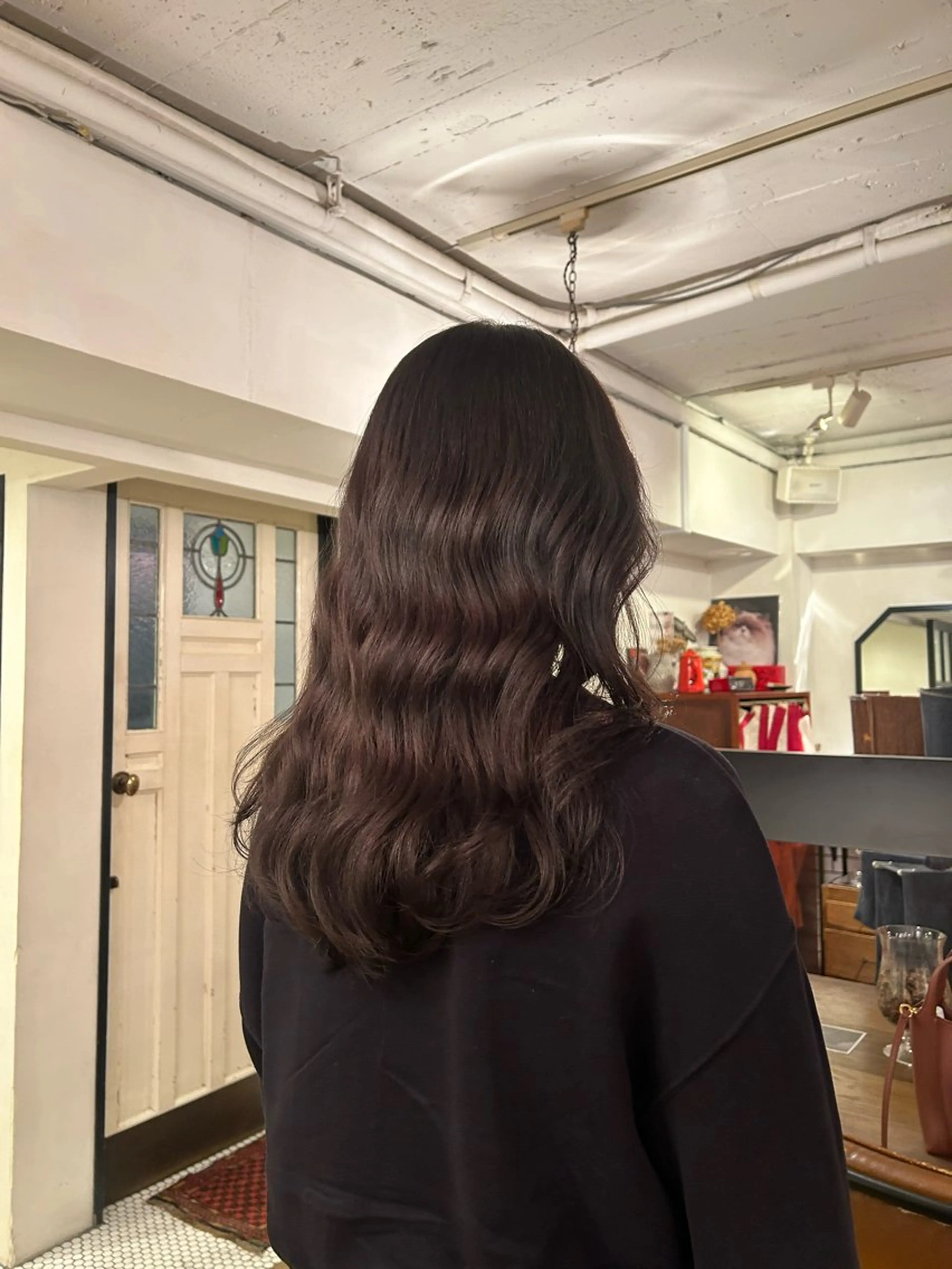 セミロング ヘアカラー Francesca所属・ナチュラルカラー/ Ⓜ️めぐみのヘアスタイル