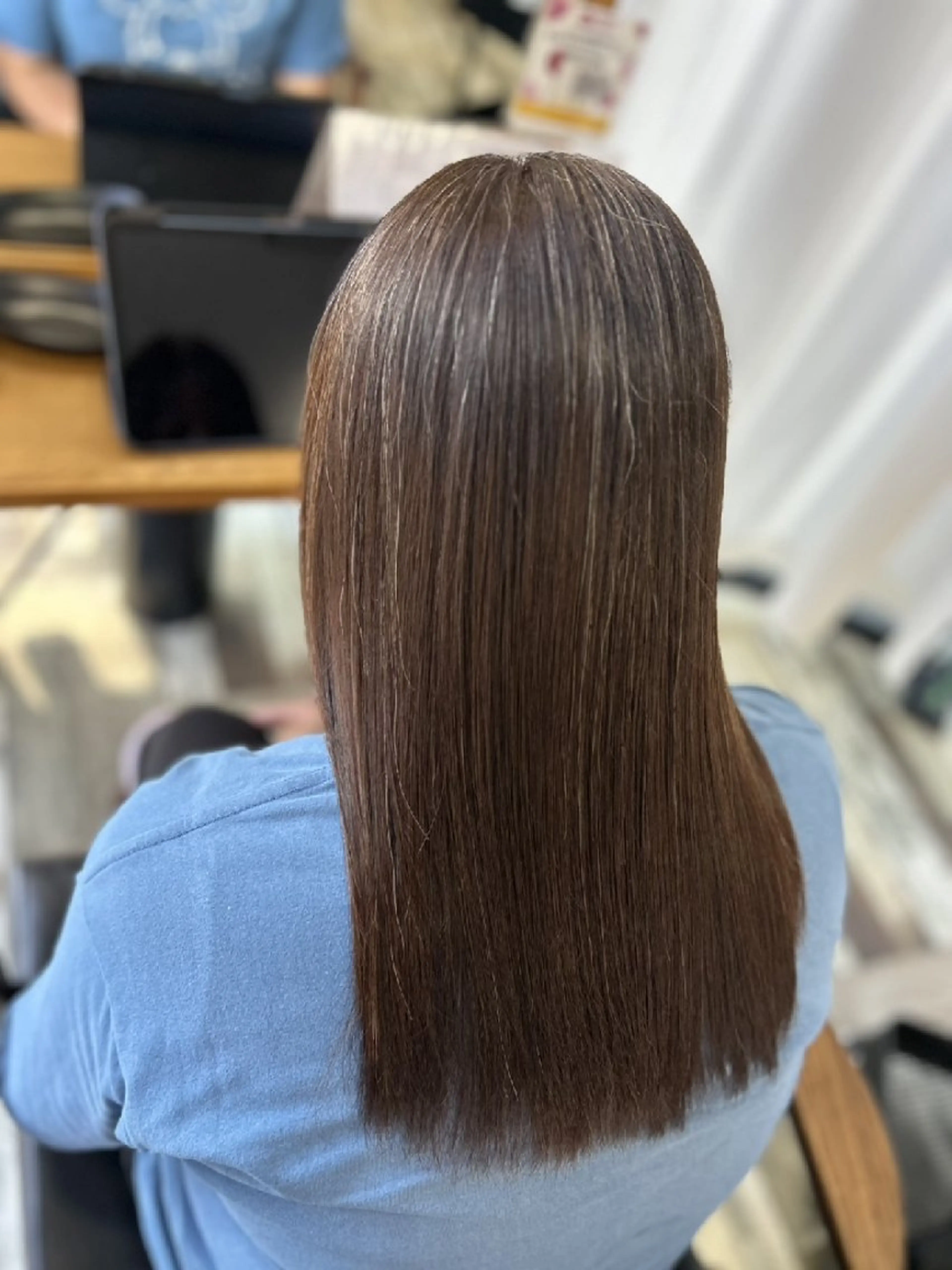 ミディアム トリートメント トリートメント 髪質改善🪽 森川☜⁠ ☜⁠ のヘアスタイル