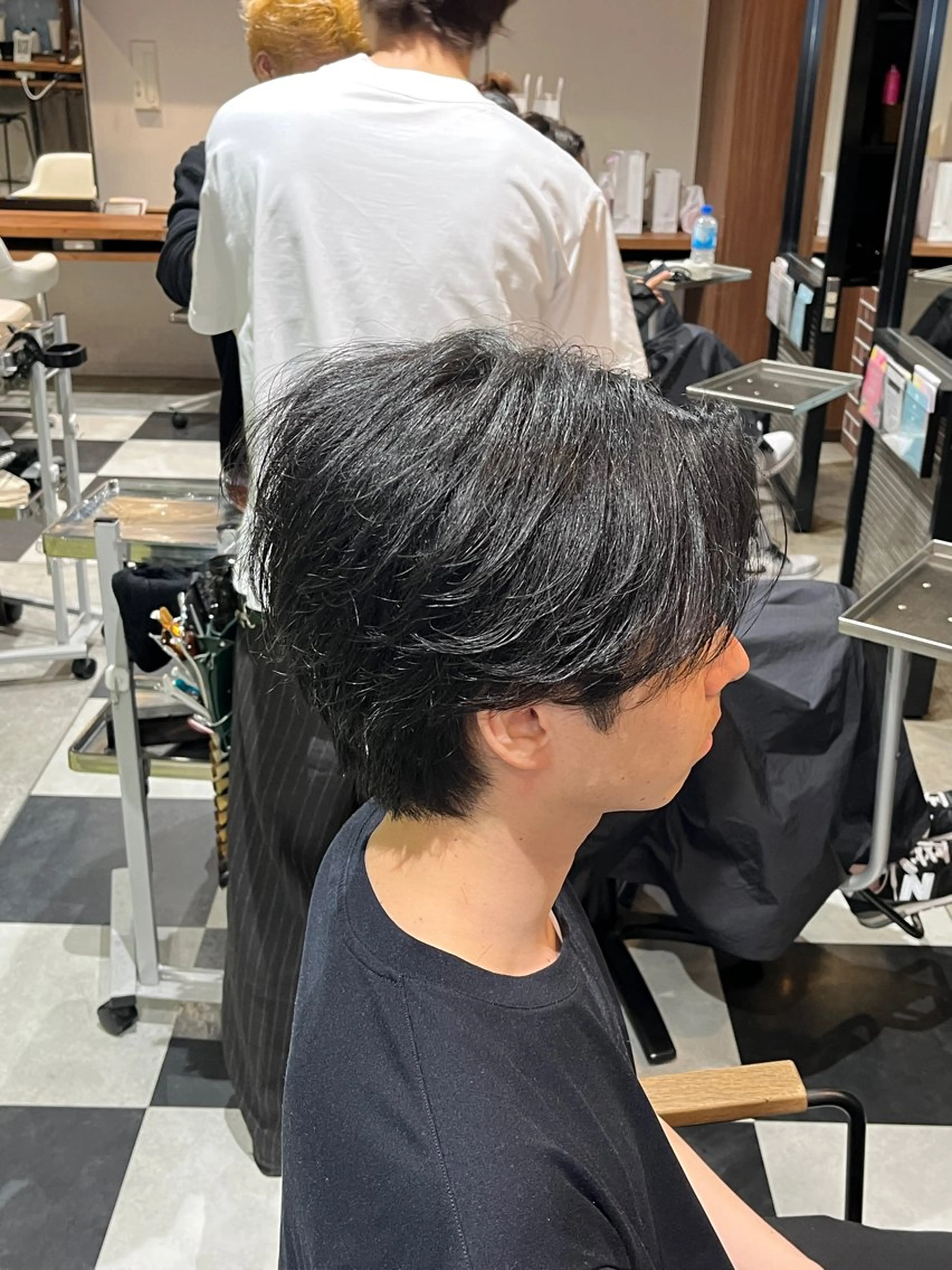 ミディアム パーマ メンズ 🎧メンズパーマ特化 /RUI🎧のヘアスタイル