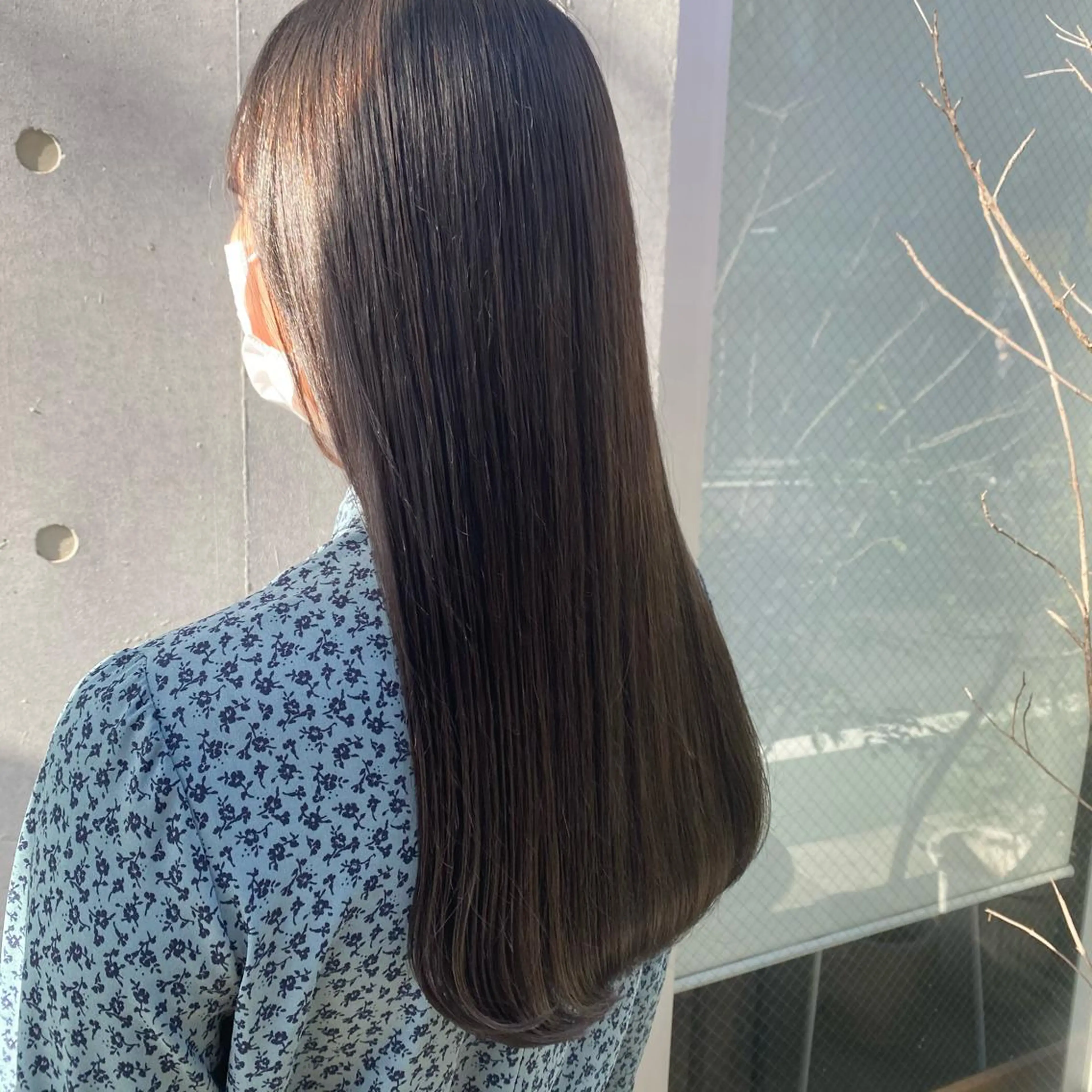 ロング カラー 黒髪 シルバー 🪭risa 暖色/レイヤー🪭のヘアスタイル