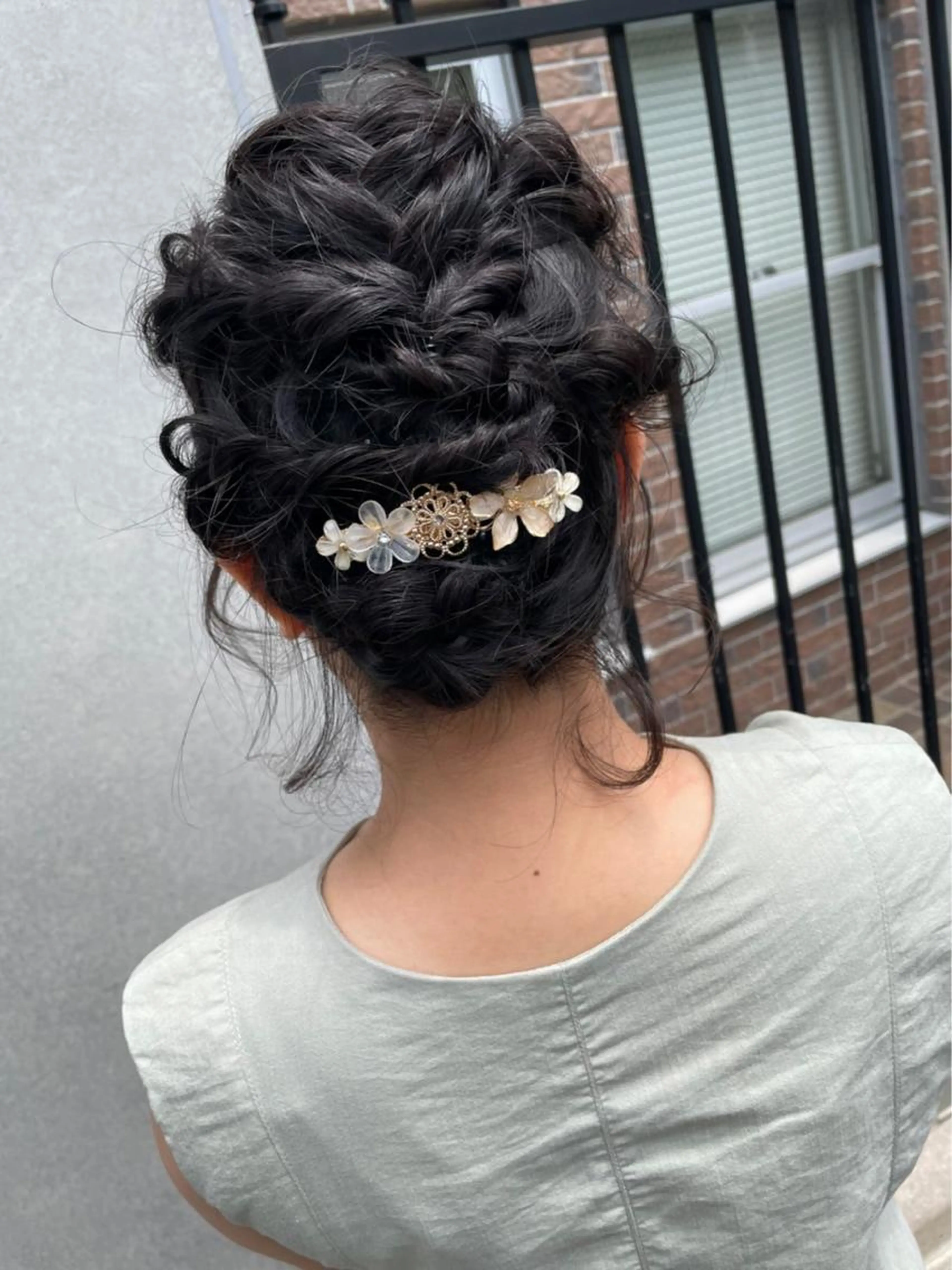ヘアセットの写真