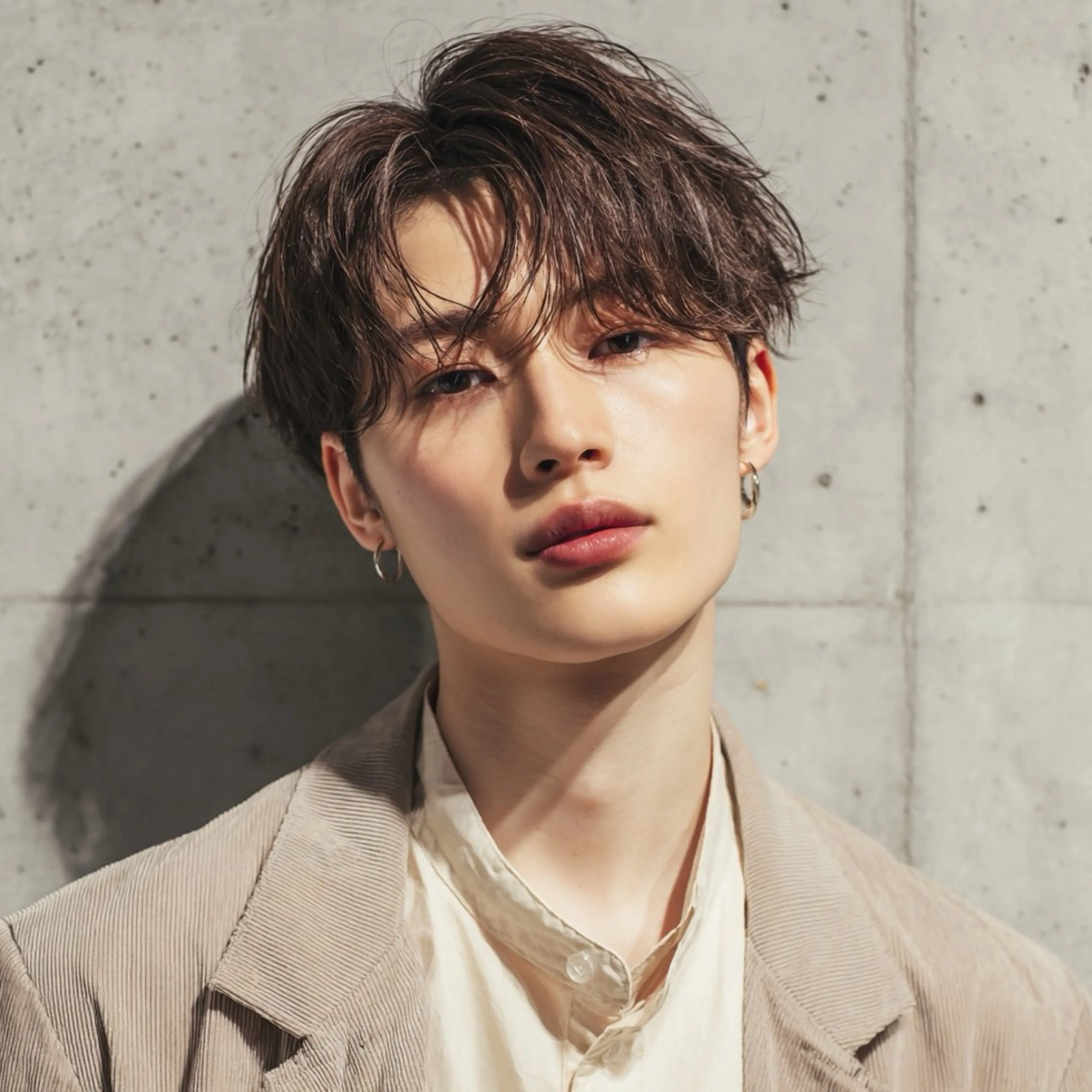 ✨メンズ限定✨デザインカット＋ダメージレスパーマ✂️¥12100→¥10200の写真