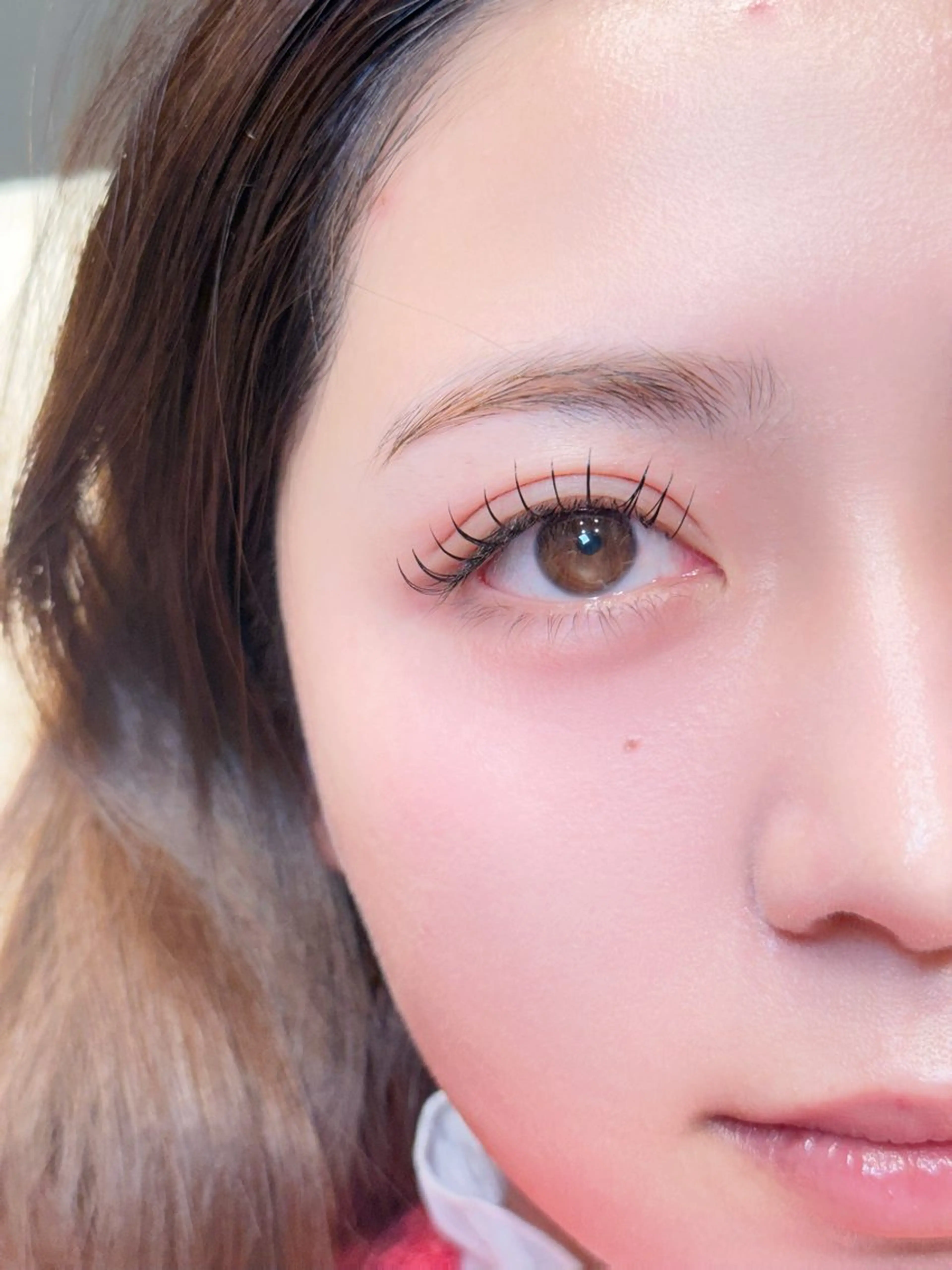 マツエク・マツパ 束感まつ毛 フラットラッシュ マツエク SALON VILLAGE所属・cherien 梅津のマツエク・マツパデザイン