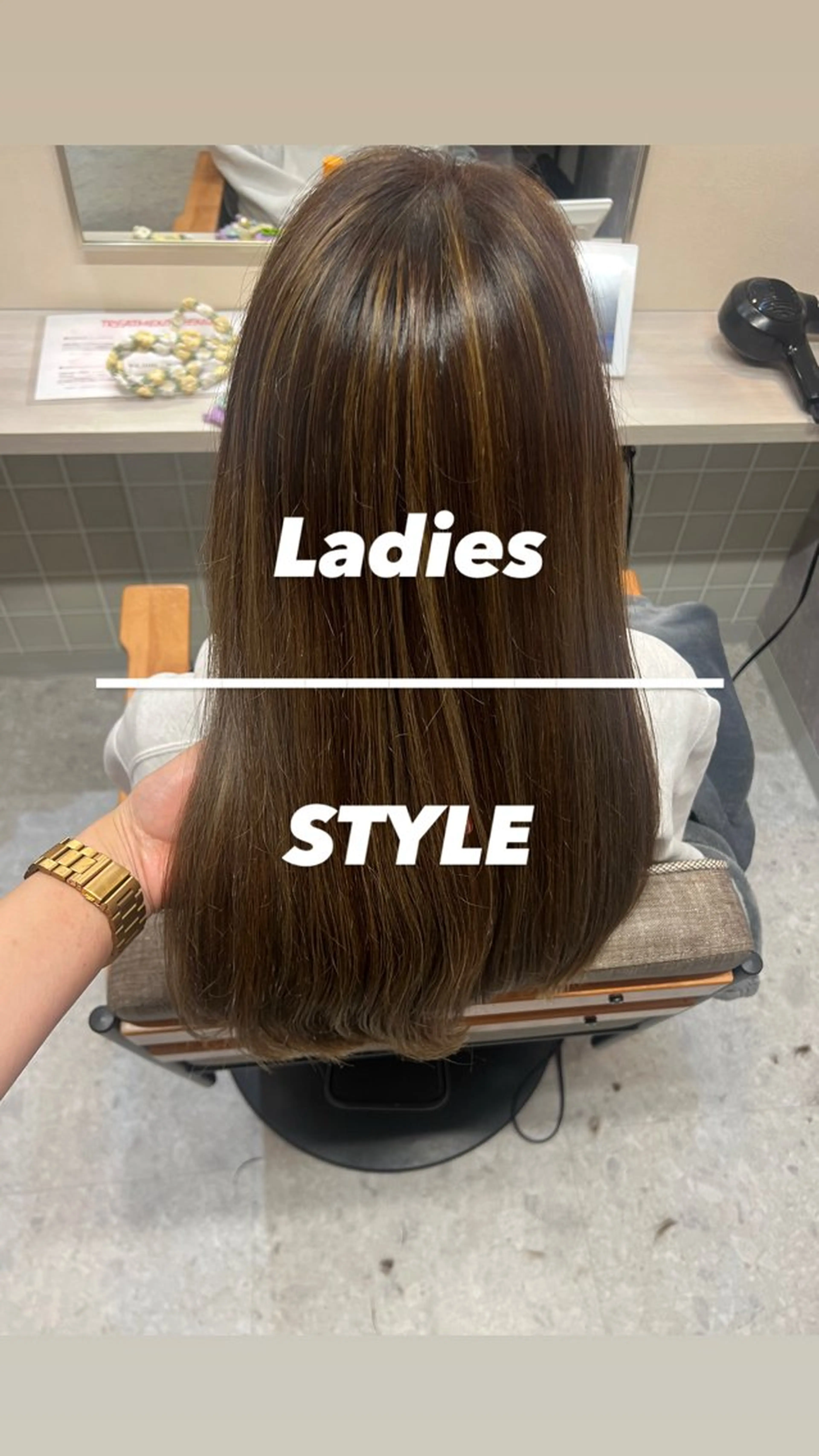 ロング カラー カット ヘアカラー トリートメント 大人デザイン 🍃MORIKA🍃のその他イメージ