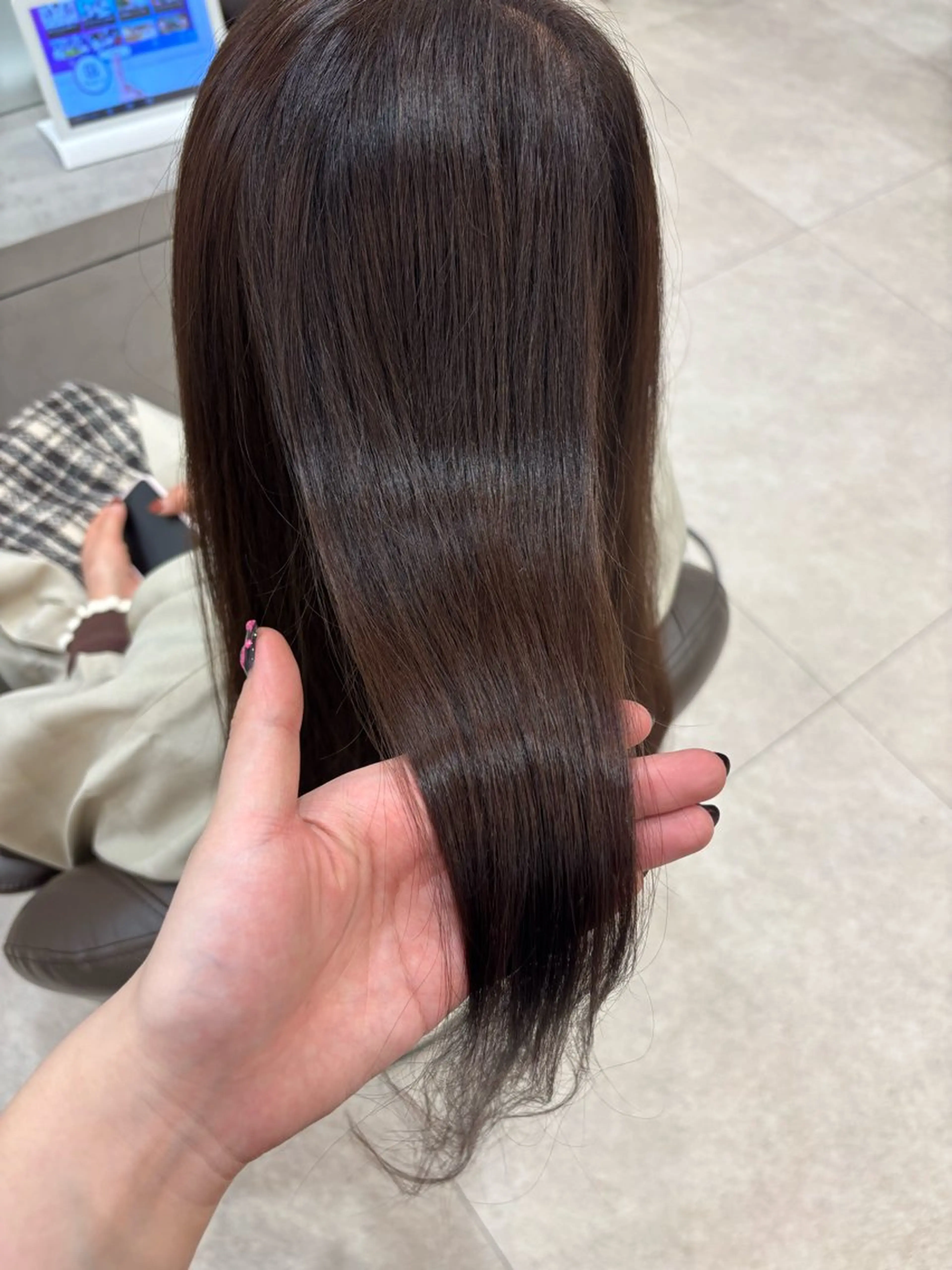 ロング カラー ヘアカラー ワンカラー/モデル /Rin/西葛西のヘアスタイル