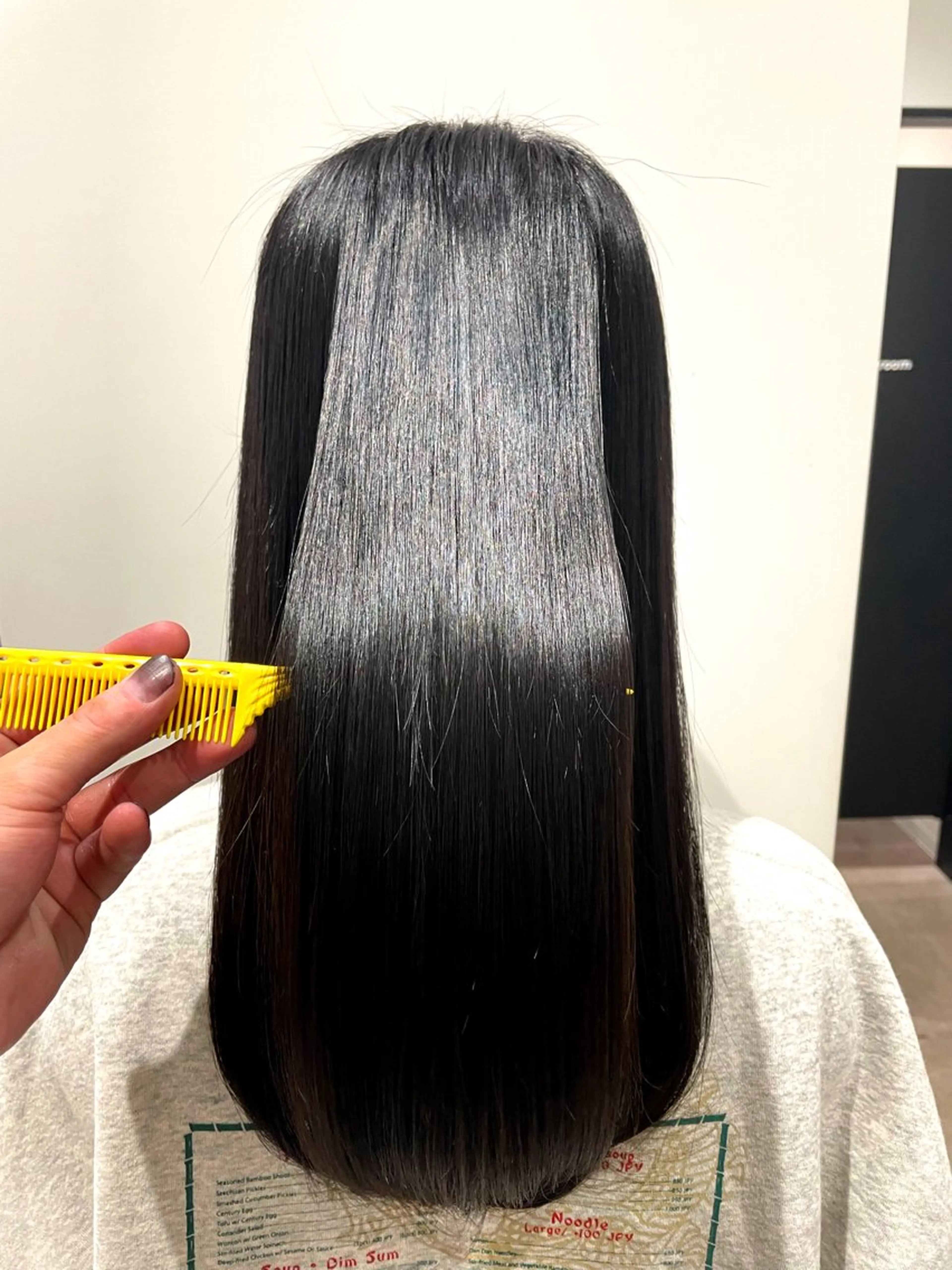 ロング ボブ ハイライト 髪質改善 レイヤーカット トリートメント rosee【ロゼ】所属・🌟髪質改善 平本雄大🌟のヘアスタイル