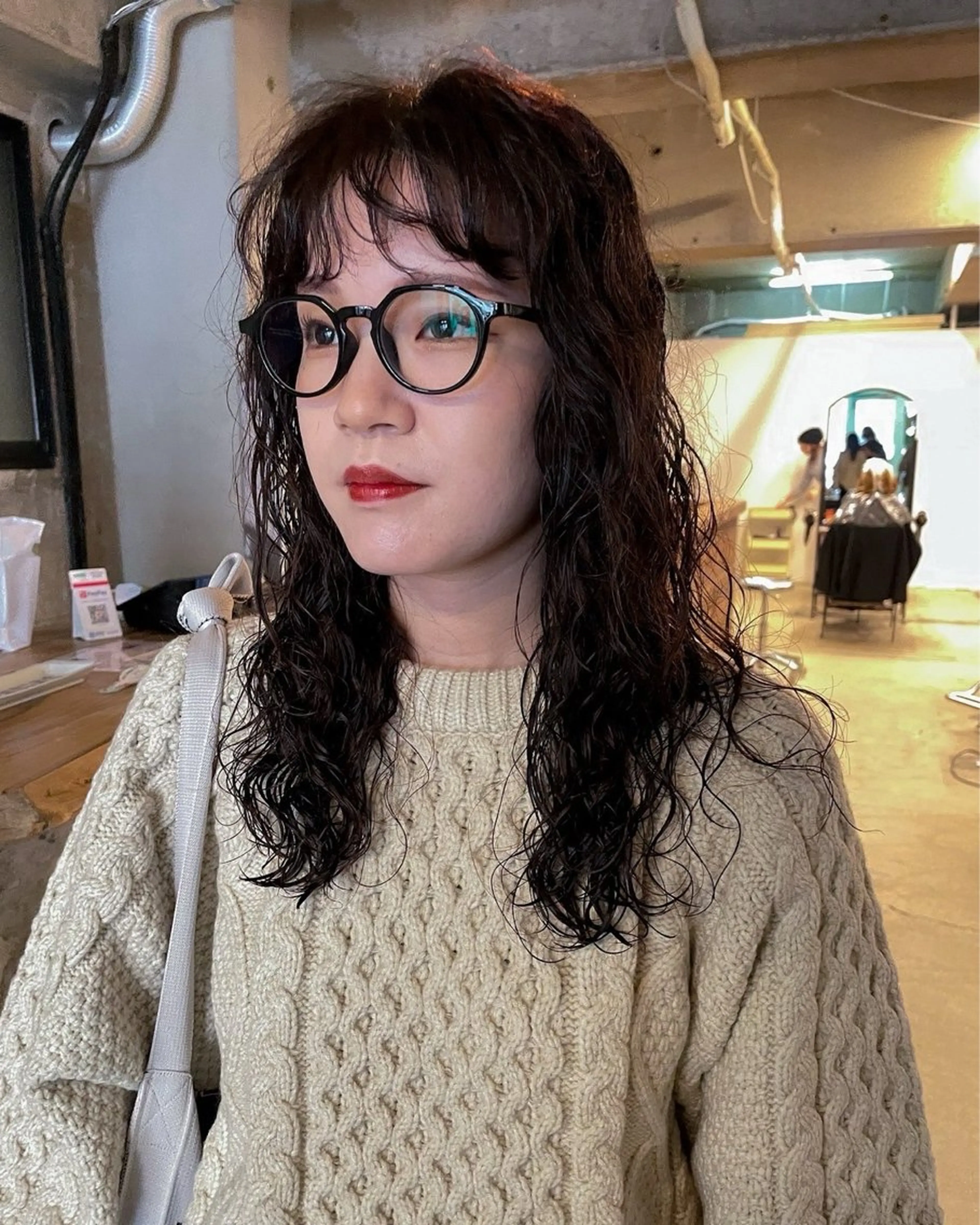 ロング パーマ カット パーマ トリートメント BOTANIUM by Rr SALON 【ボタニウムバイアー ルサロン】所属・リクト/栄/矢場町/ ボブ/パーマ/艶髪のヘアスタイル