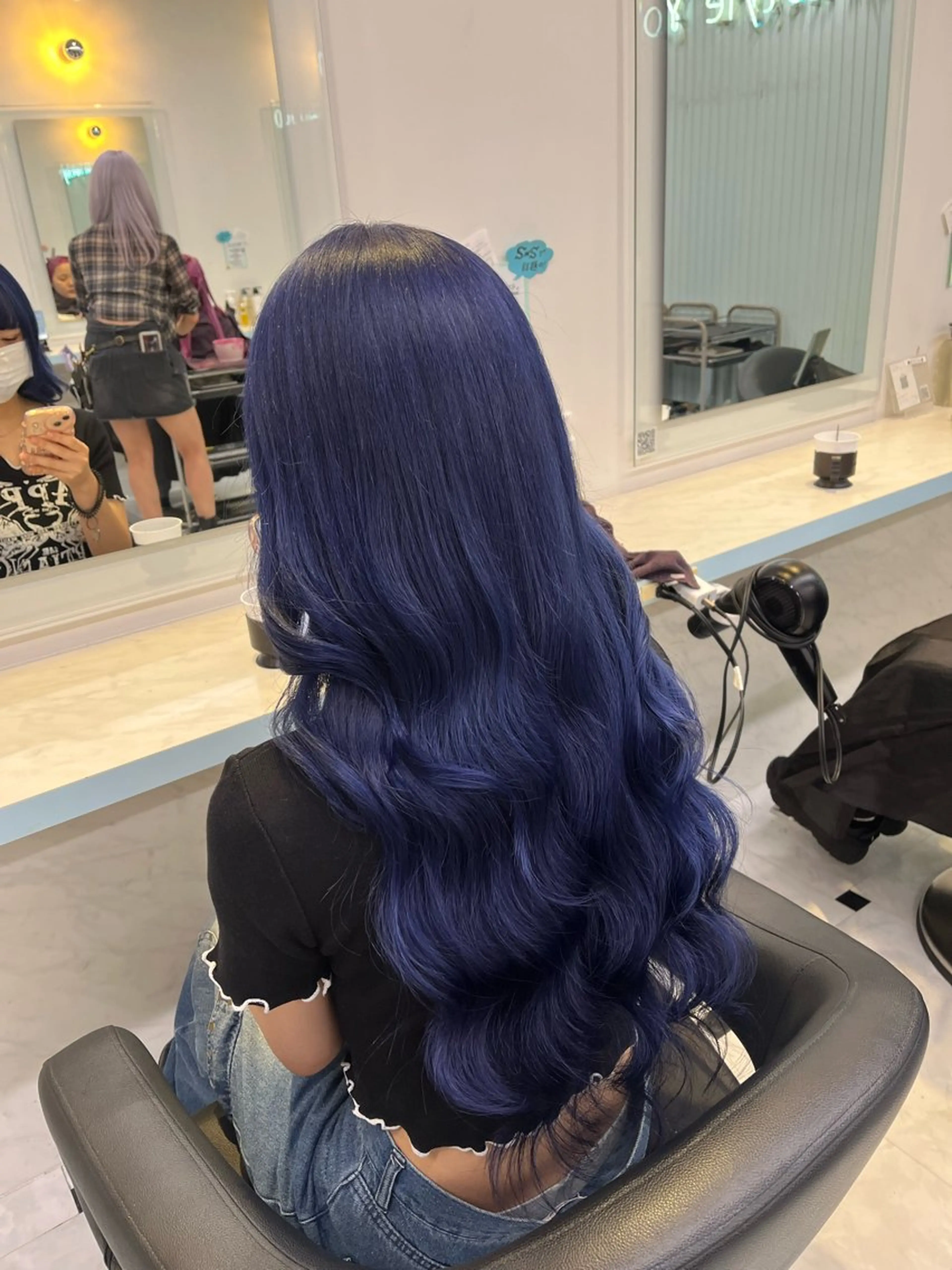 ロング カラー ヘアカラー トリートメント ブリーチカラー 🩵MIZUKIのヘアスタイル