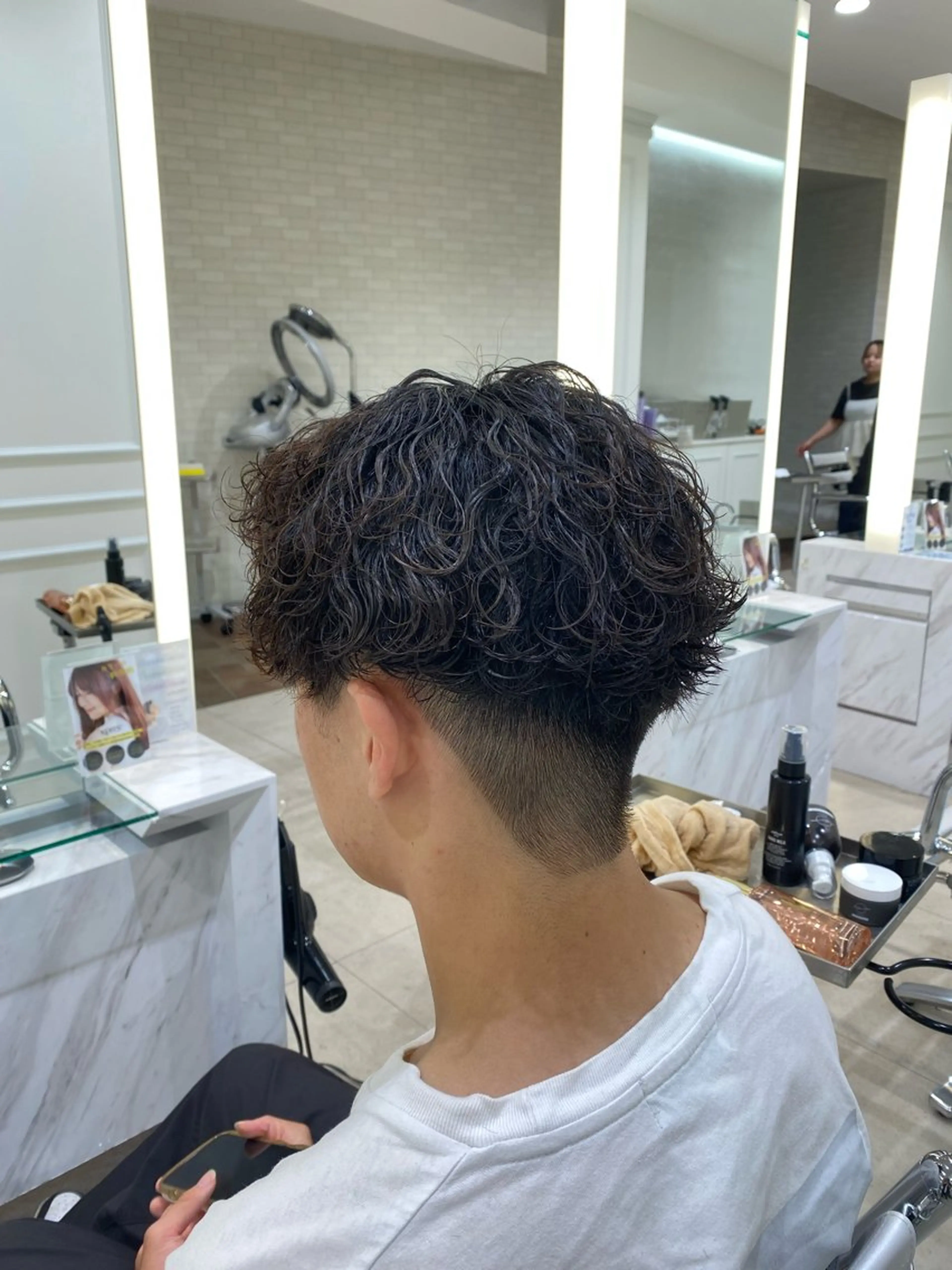 【メンズ限定】⚡️カット+ハイライト⚡️✨立体感、スタイリングを簡単にしたい方オススメです！✨の写真