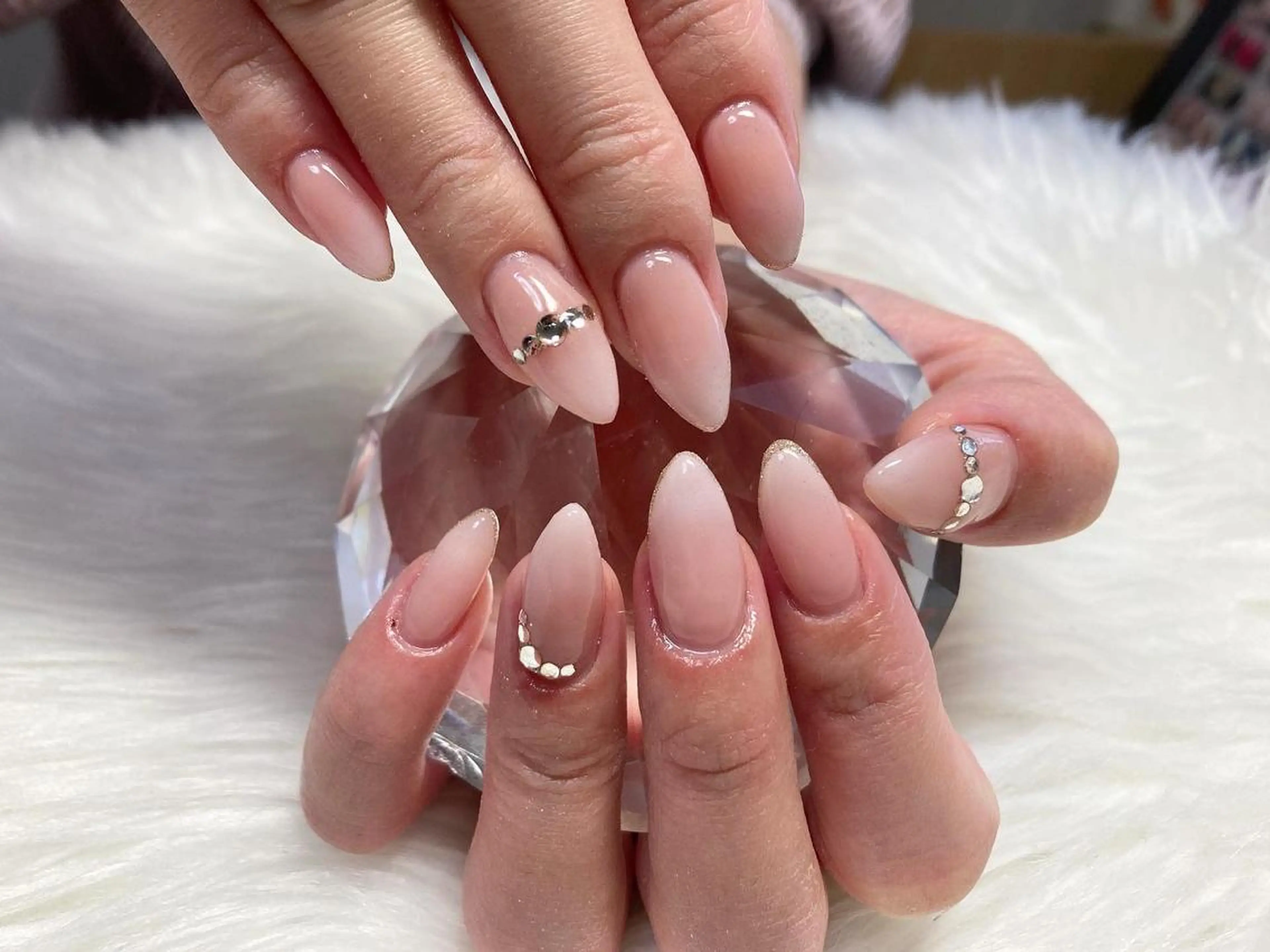 ミディアム ネイル オフィスネイル nail yukkoのネイルデザイン