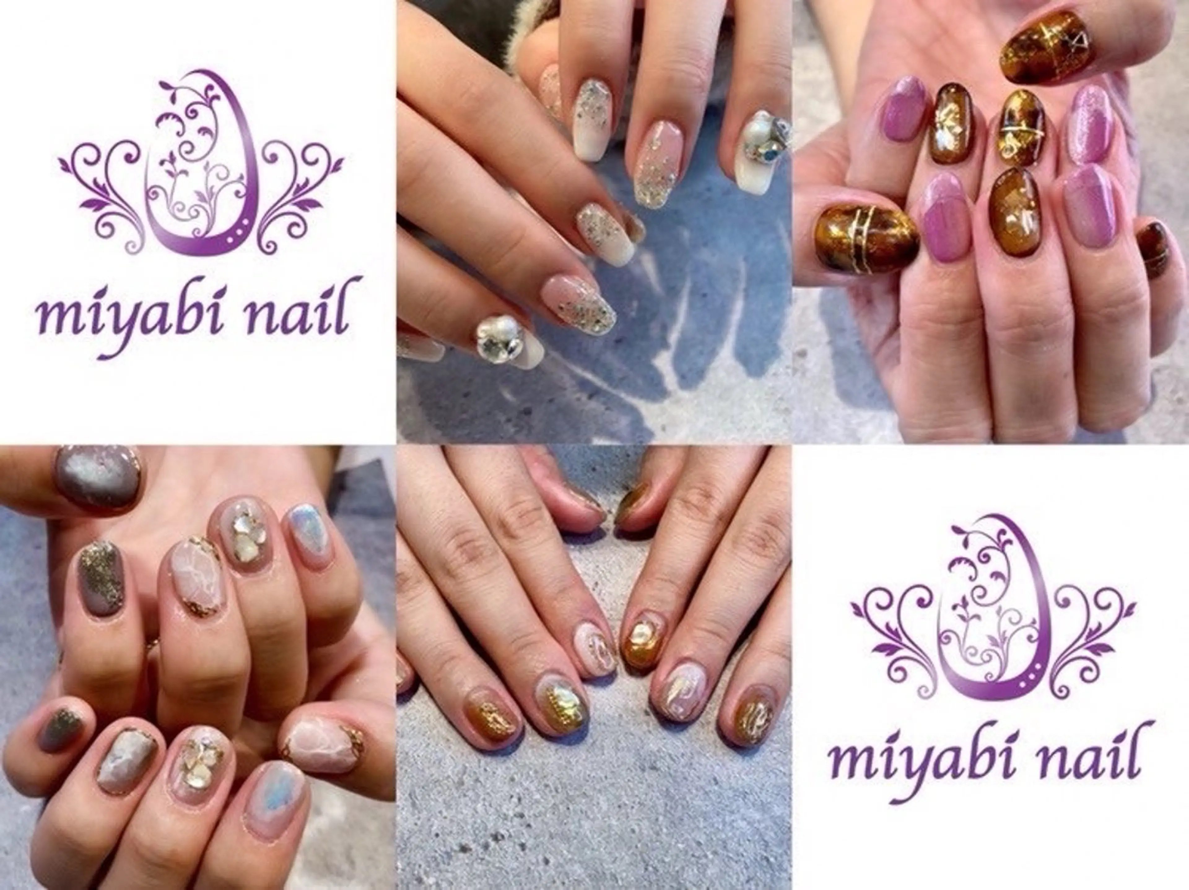 ネイル miyabi  nail所属・miyabinail 藤村のネイルデザイン