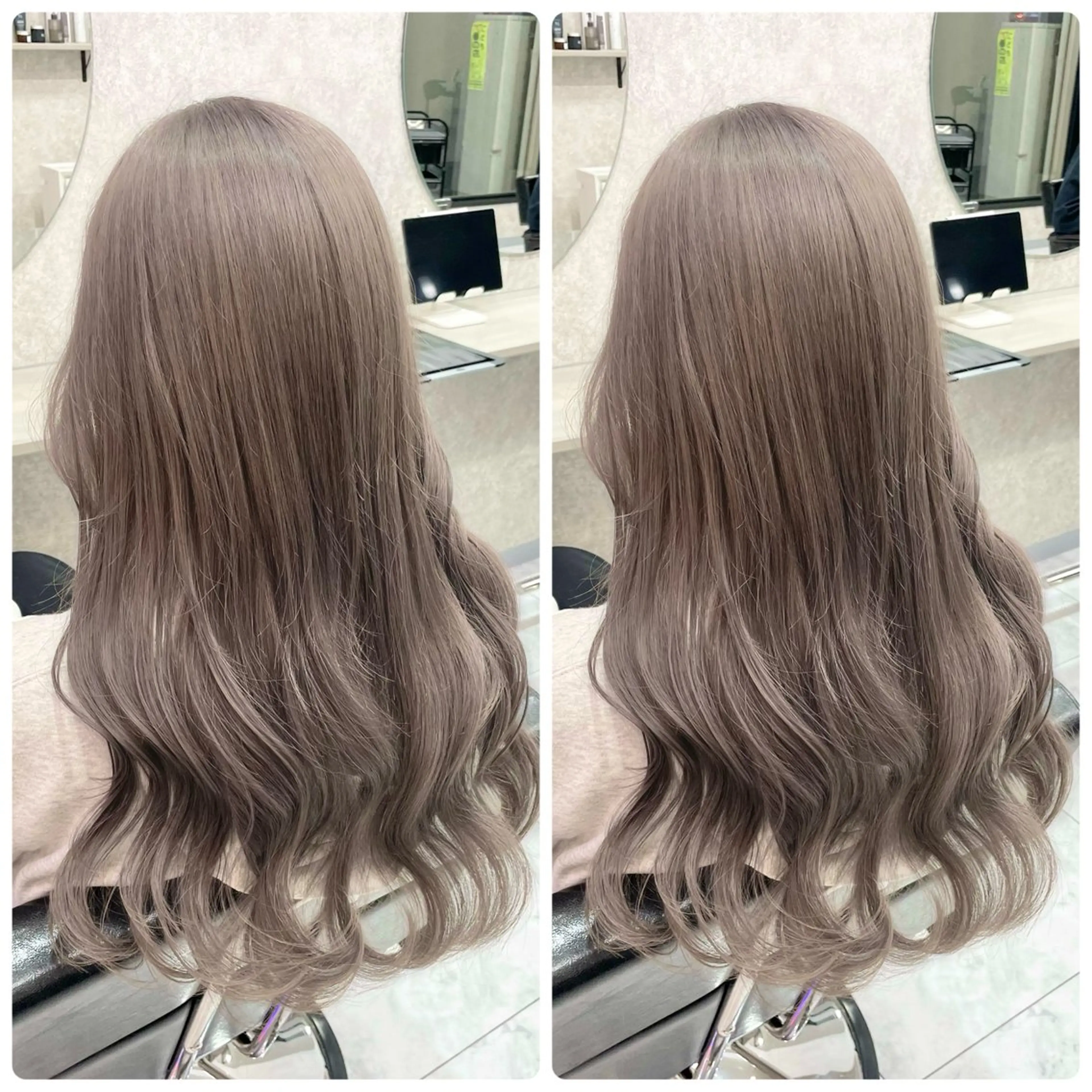 ロング 🦋ハイトーン🦋 石山 希理🦋のヘアスタイル