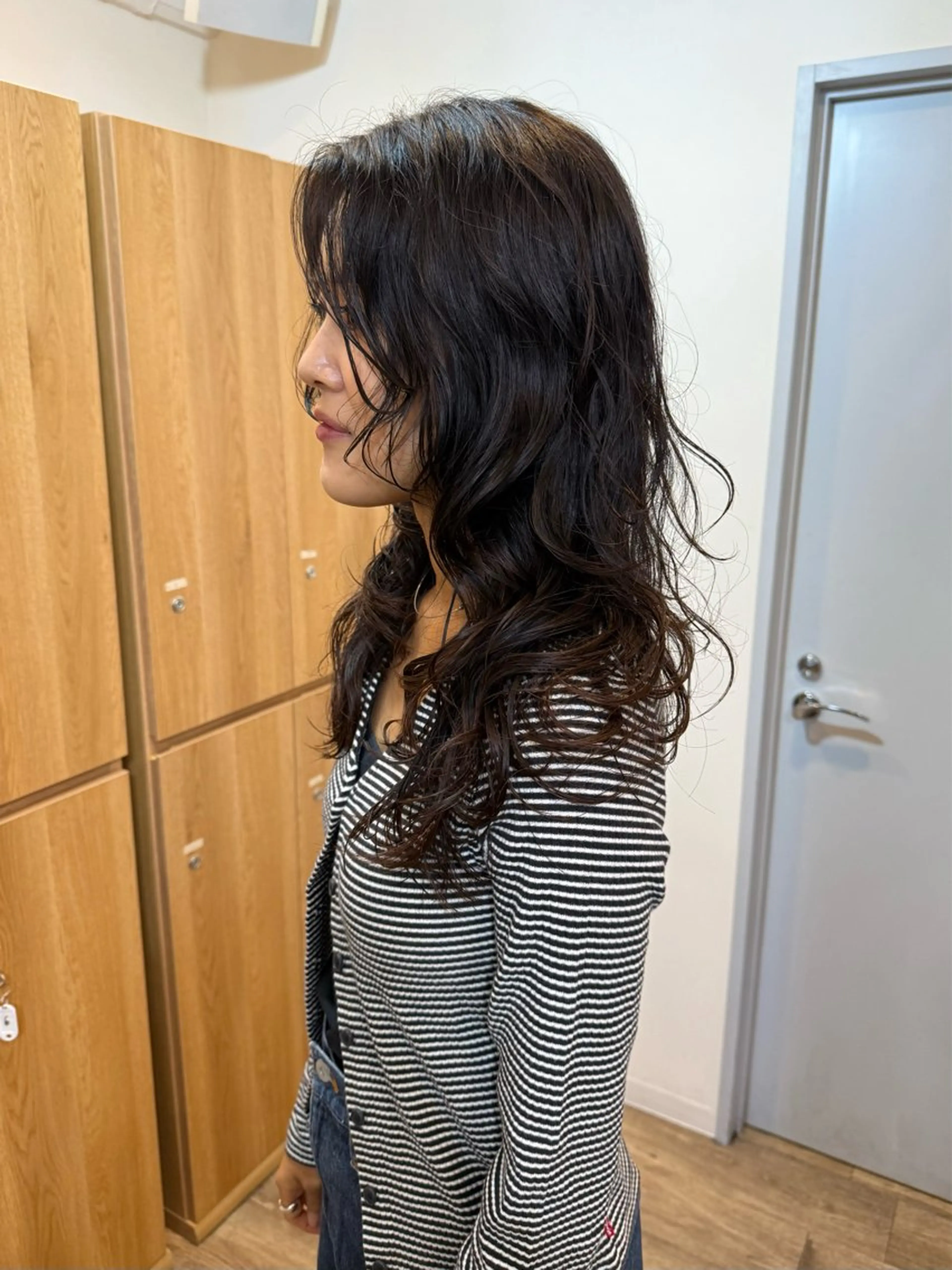 似合わせカット+パーマの写真