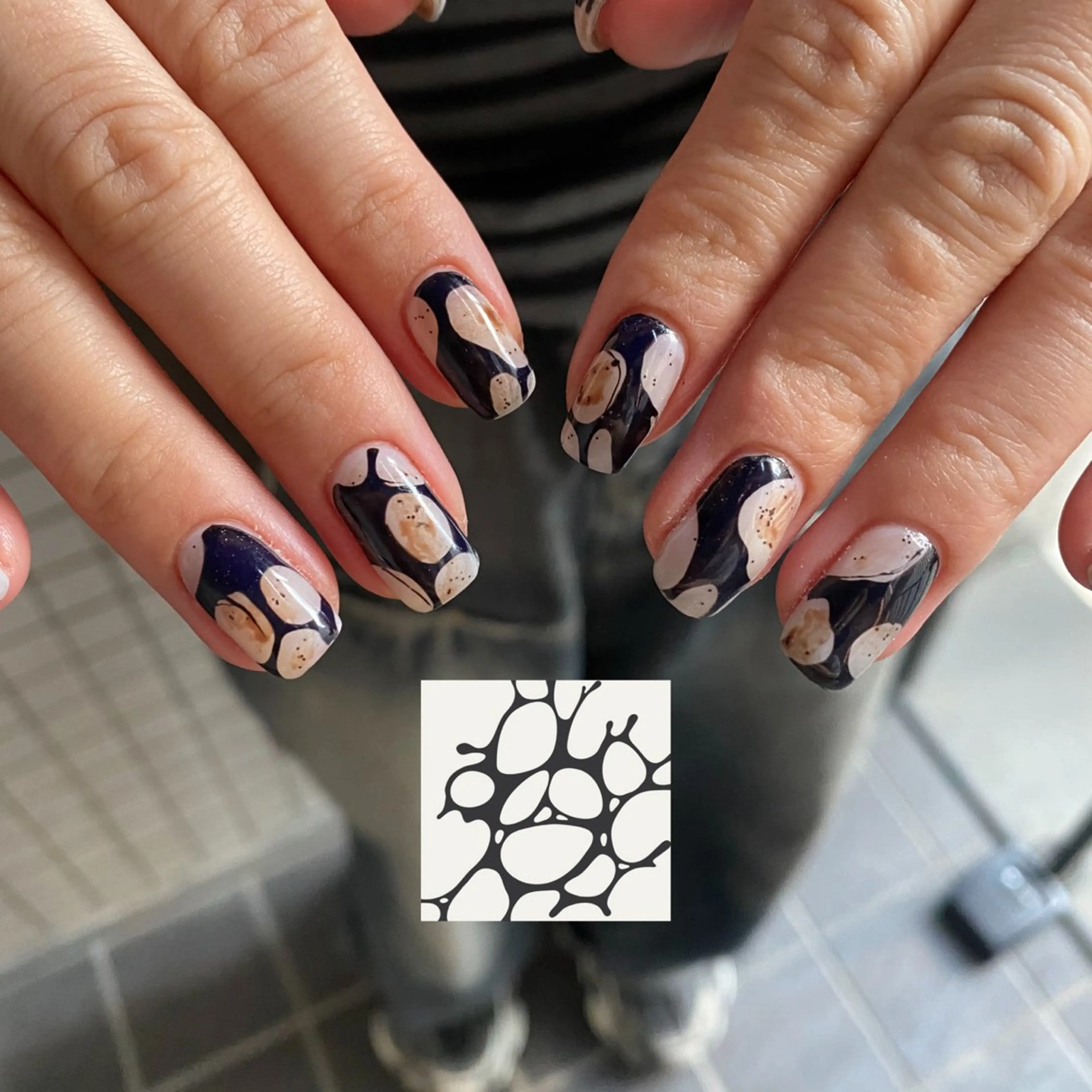 ネイル ハンドネイル フットネイル nano/きもかわ nail🐬🫧のネイルデザイン