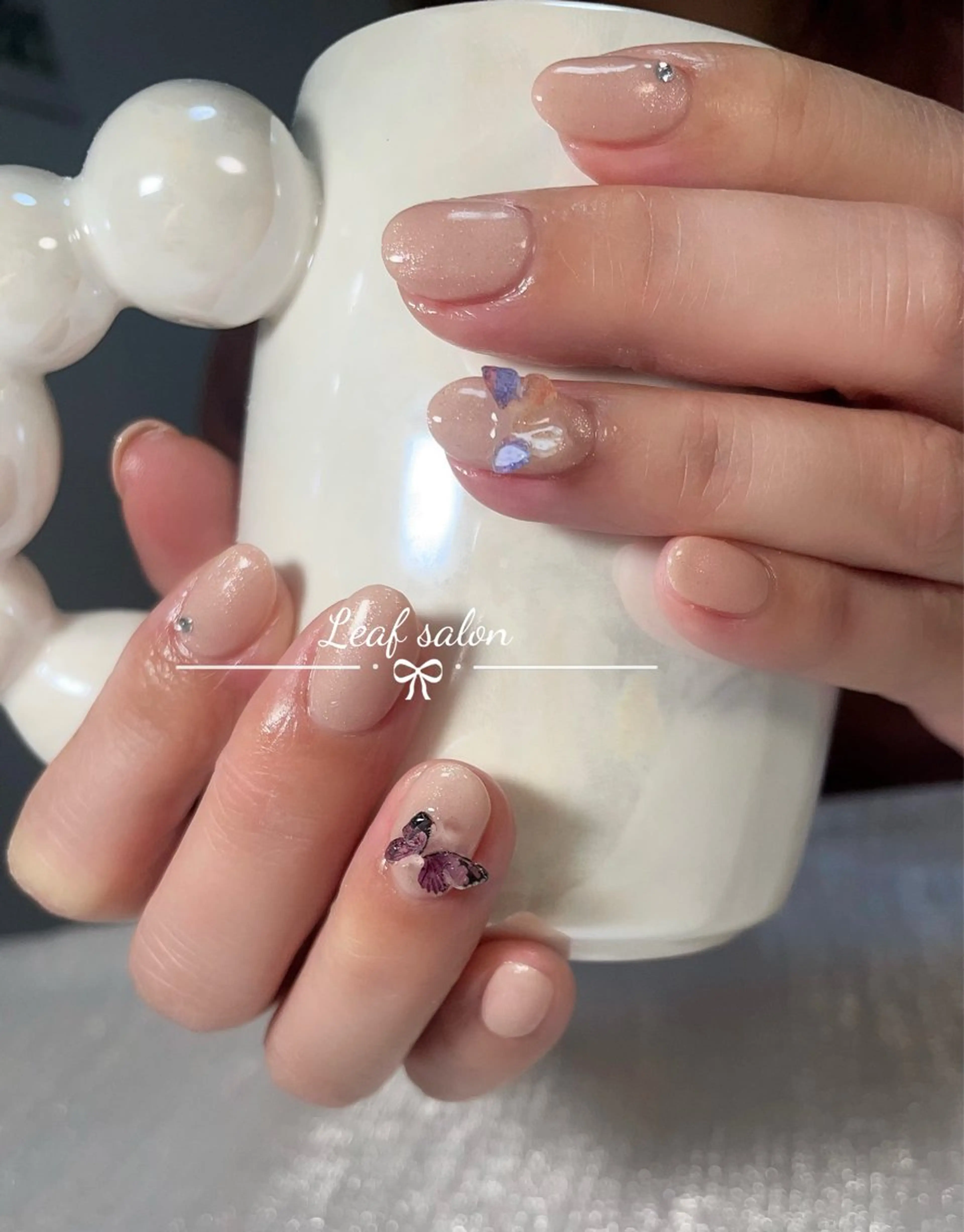 ネイル LEAF🍃 リーフのネイルデザイン