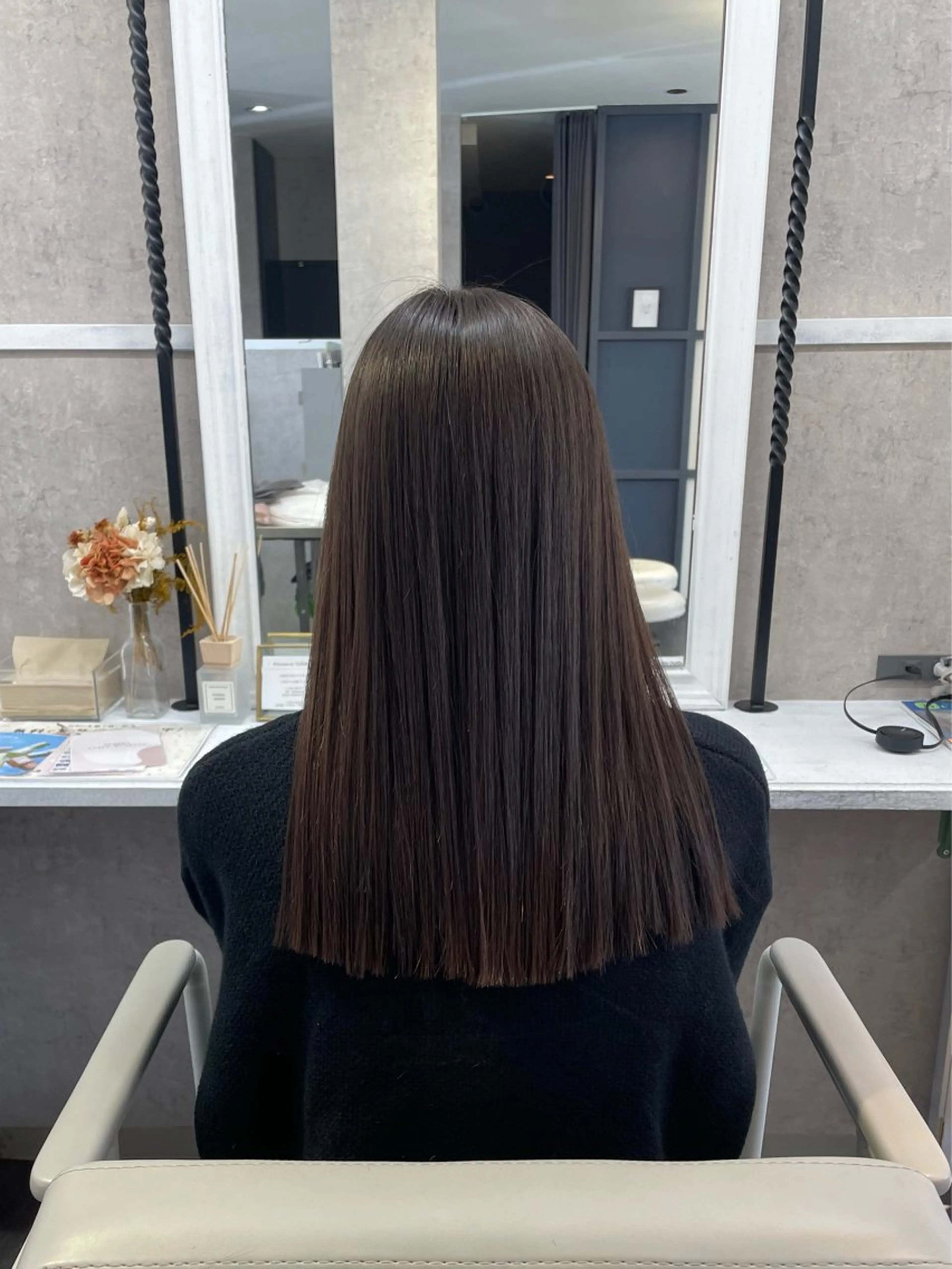 ロング 本間 絵理奈‎のヘアスタイル