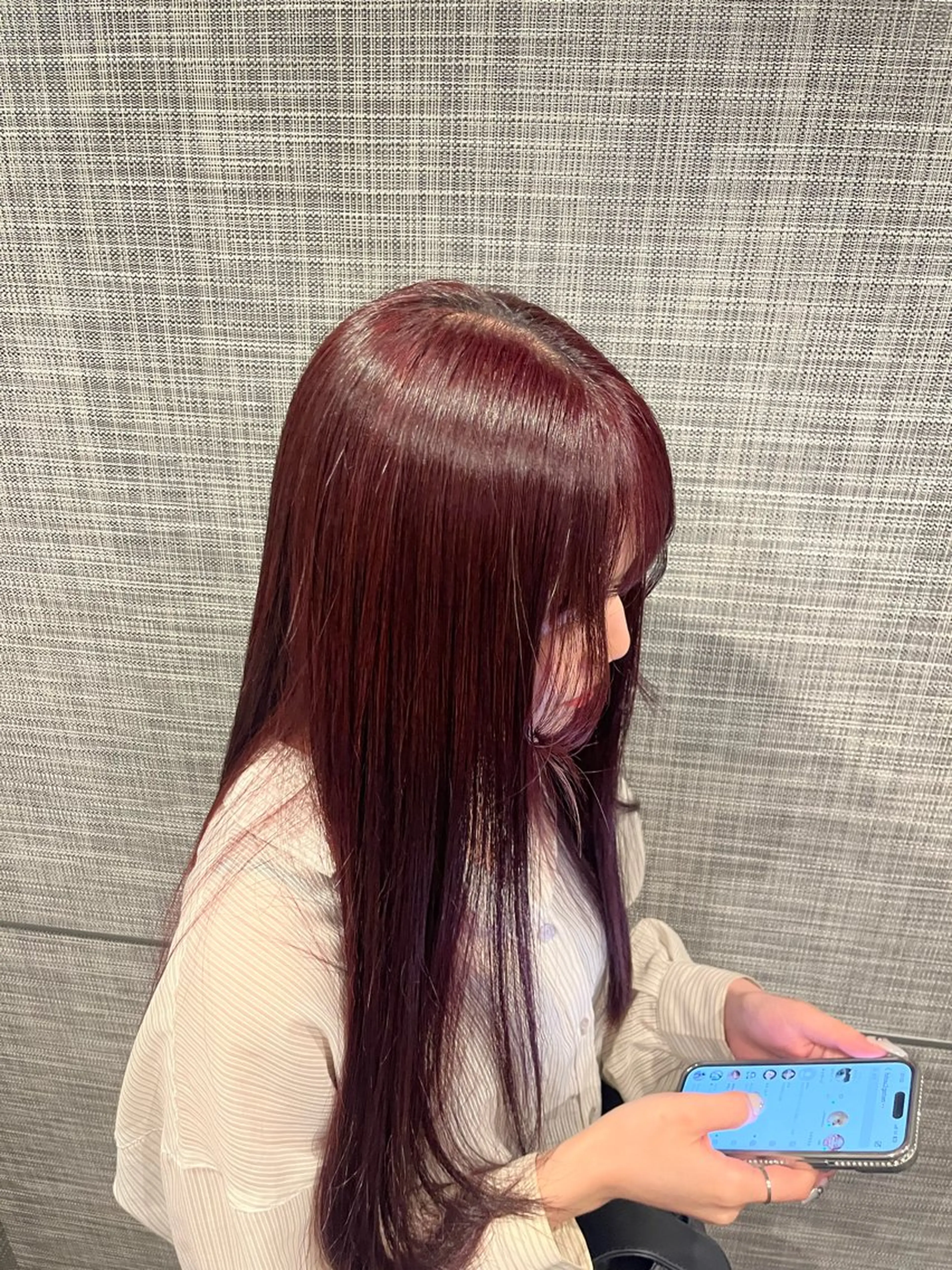 ロング ヘアカラー 🌀toa/波巻き✨ /メンズパーマ／栄のヘアスタイル