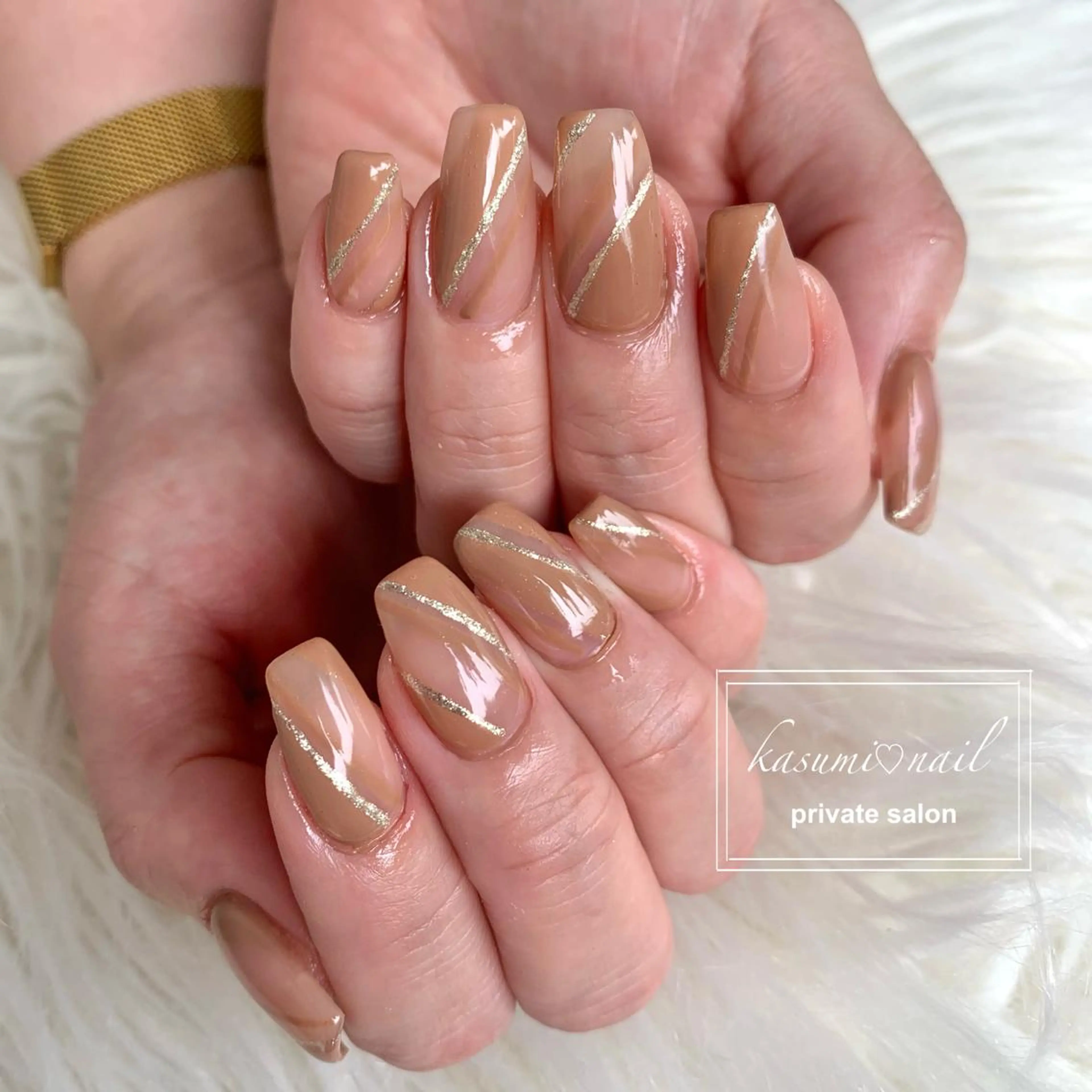 ネイル アートネイル フットネイル フレンチネイル ロングネイル マグネットネイル KASUMI♡ Nailのネイルデザイン