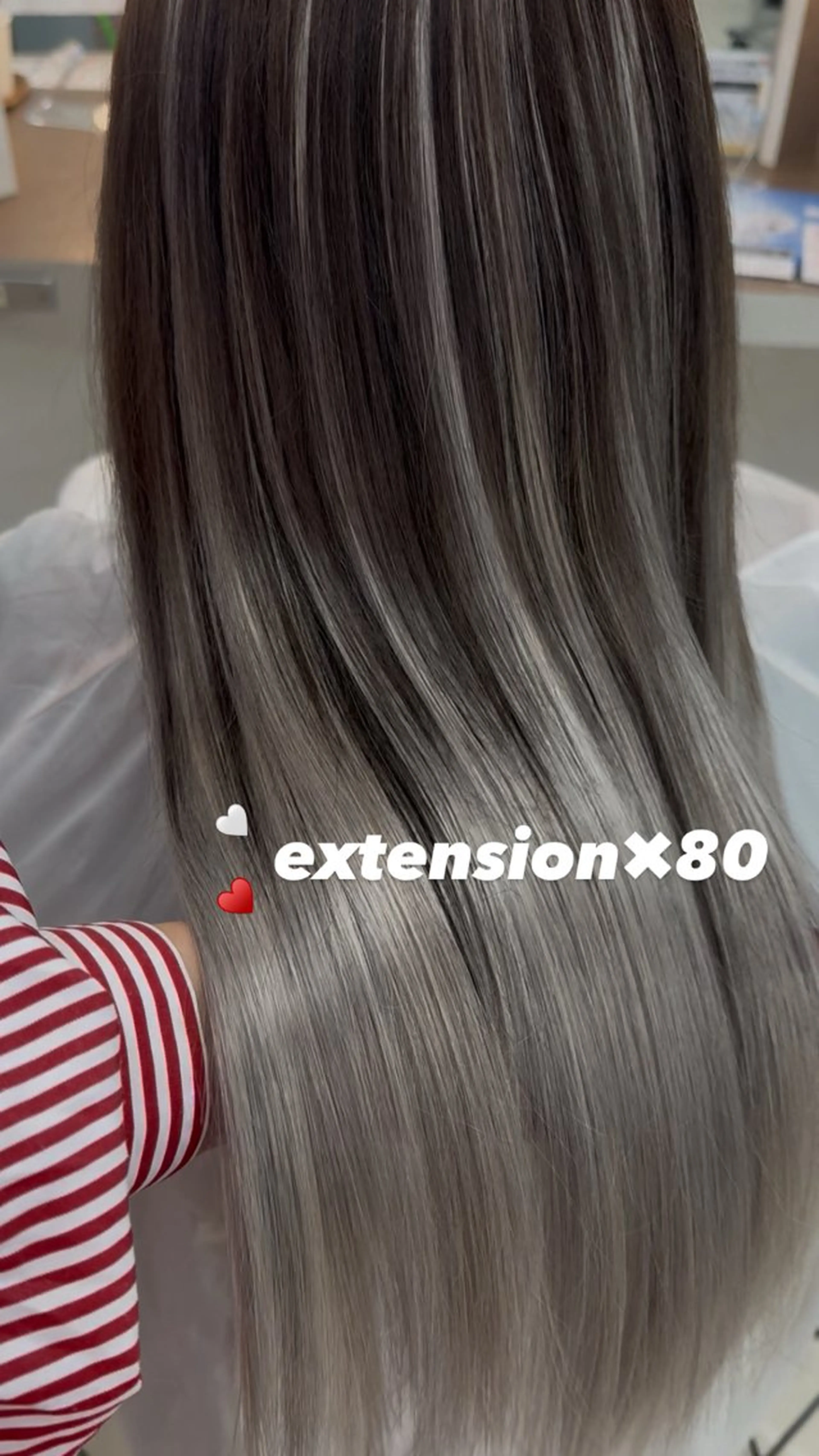 ロング エクステ エクステ指名数 No.1💖ゆい🌈のヘアスタイル