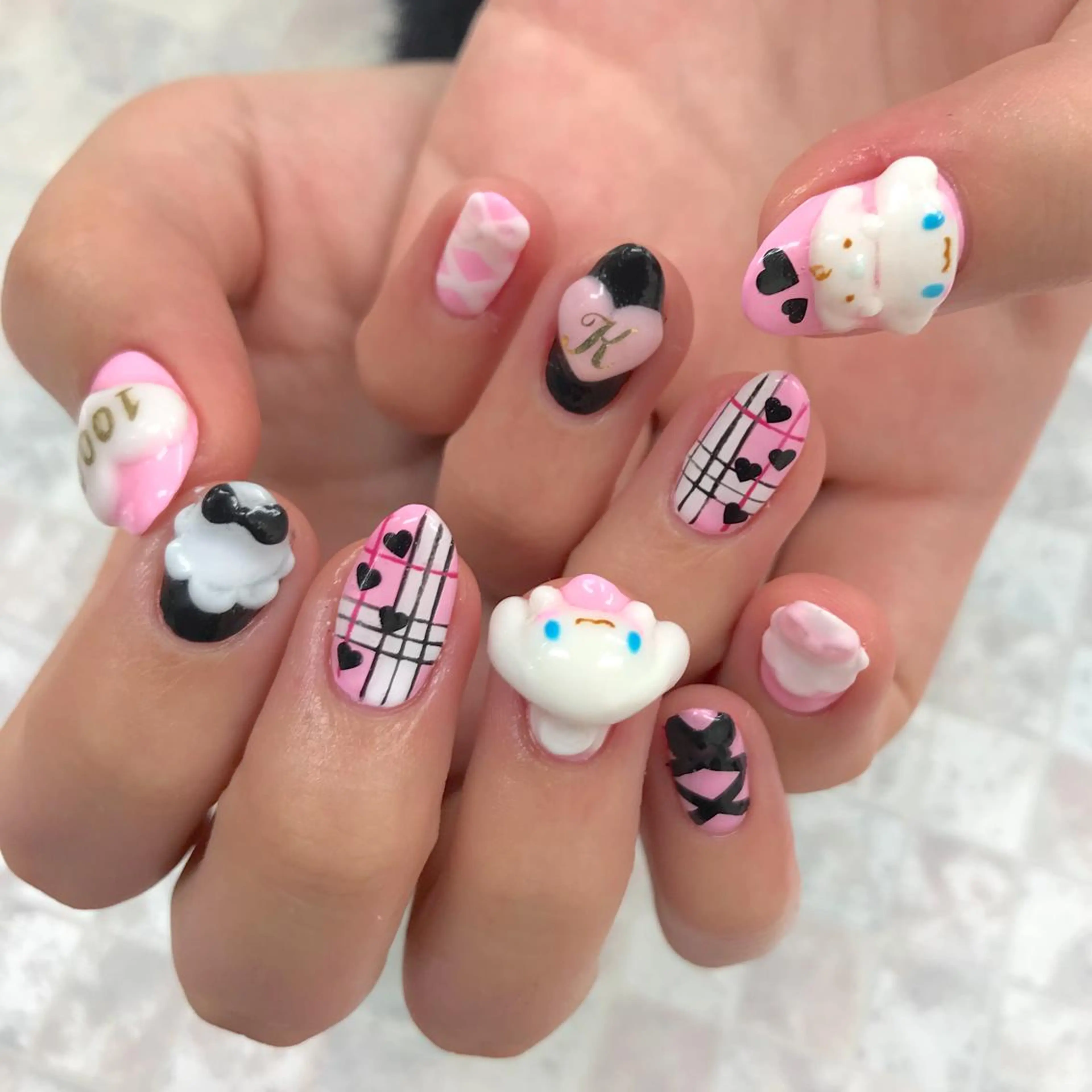 ネイル ハンドネイル 五十嵐 美智のネイルデザイン