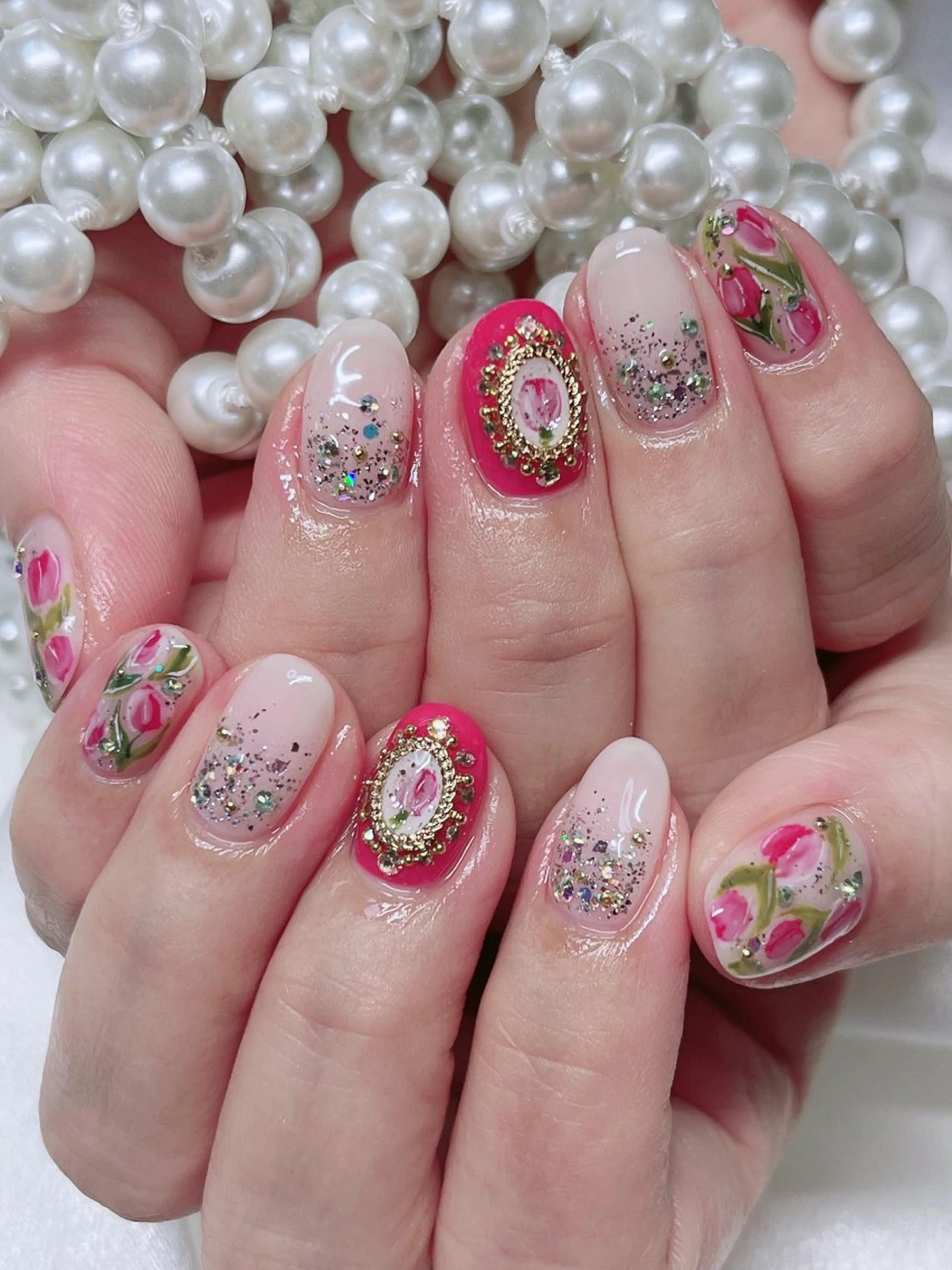 ネイル ハンドネイル Cutil Nailsalon所属・Cutil. Nail🌈のネイルデザイン