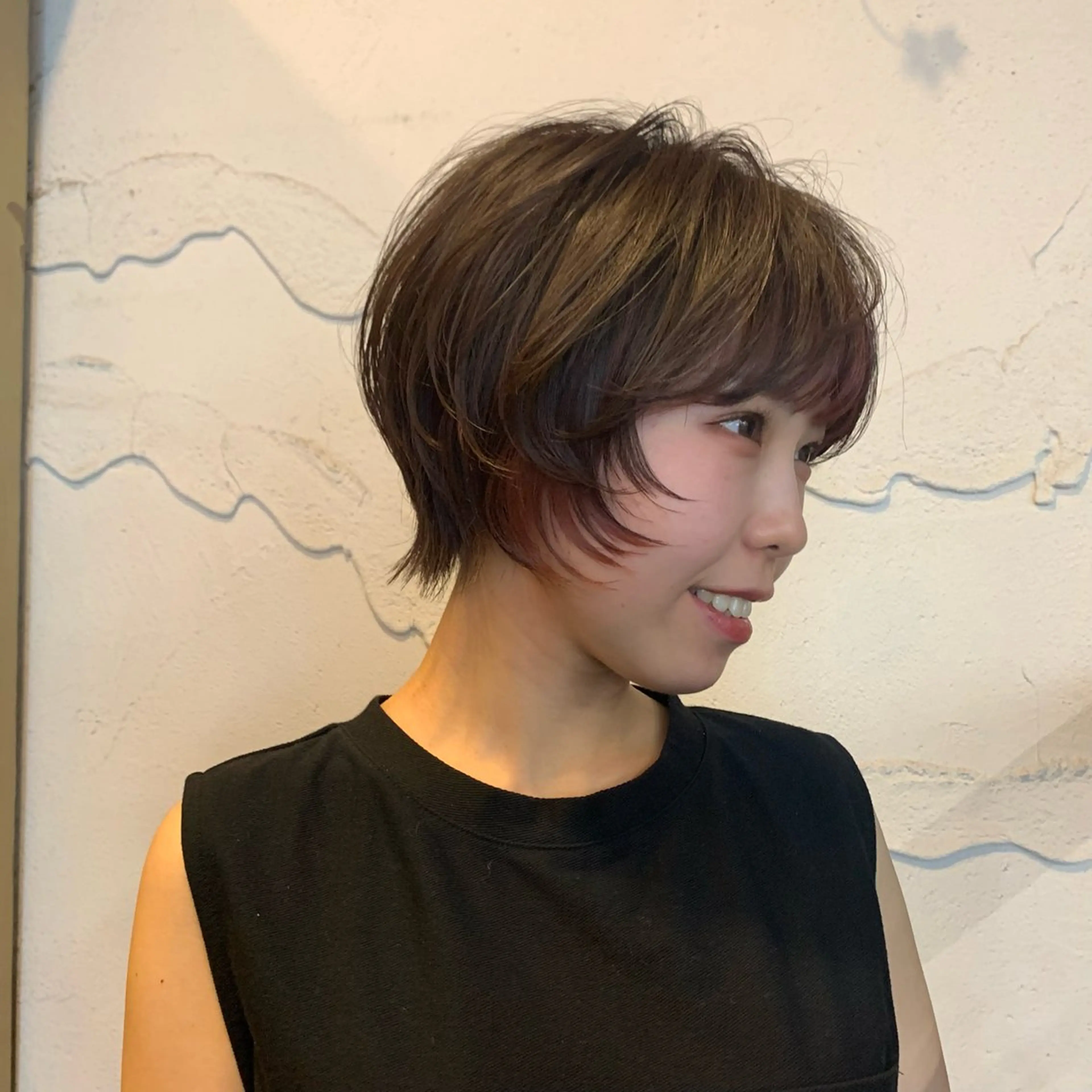 ショート 伸ばしかけ ショートヘア ウルフカット ショート特化/表参道 /ぐっしーのヘアスタイル