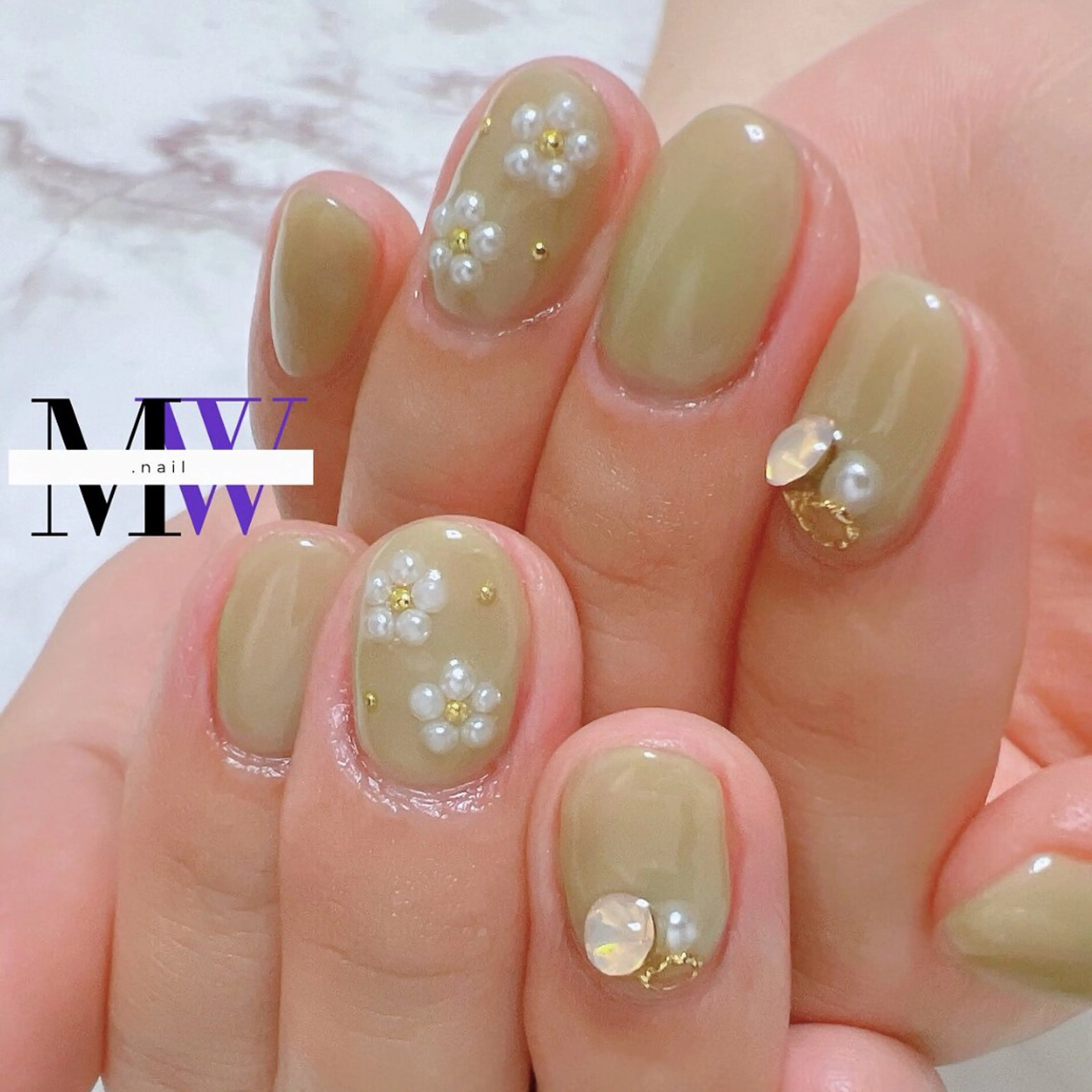 ネイル ハンドネイル MW .nailのネイルデザイン