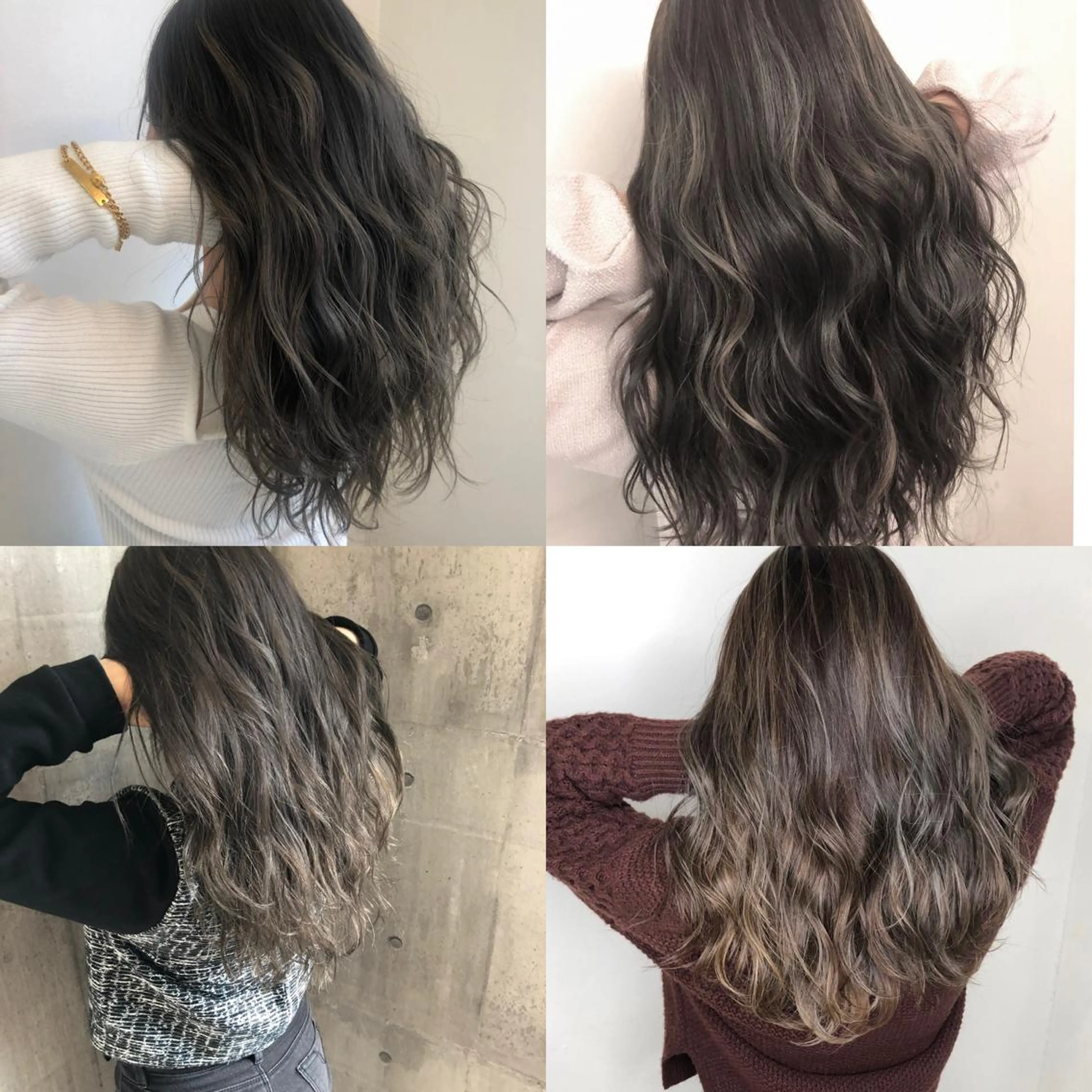 ロング ハイライト 髪質改善 韓国風ヘア 縮毛矯正 トリートメント ヘアカラー トリートメント ACRO梅田【アクロ】所属・縮毛矯正とカラーの人 倉友哉のヘアスタイル