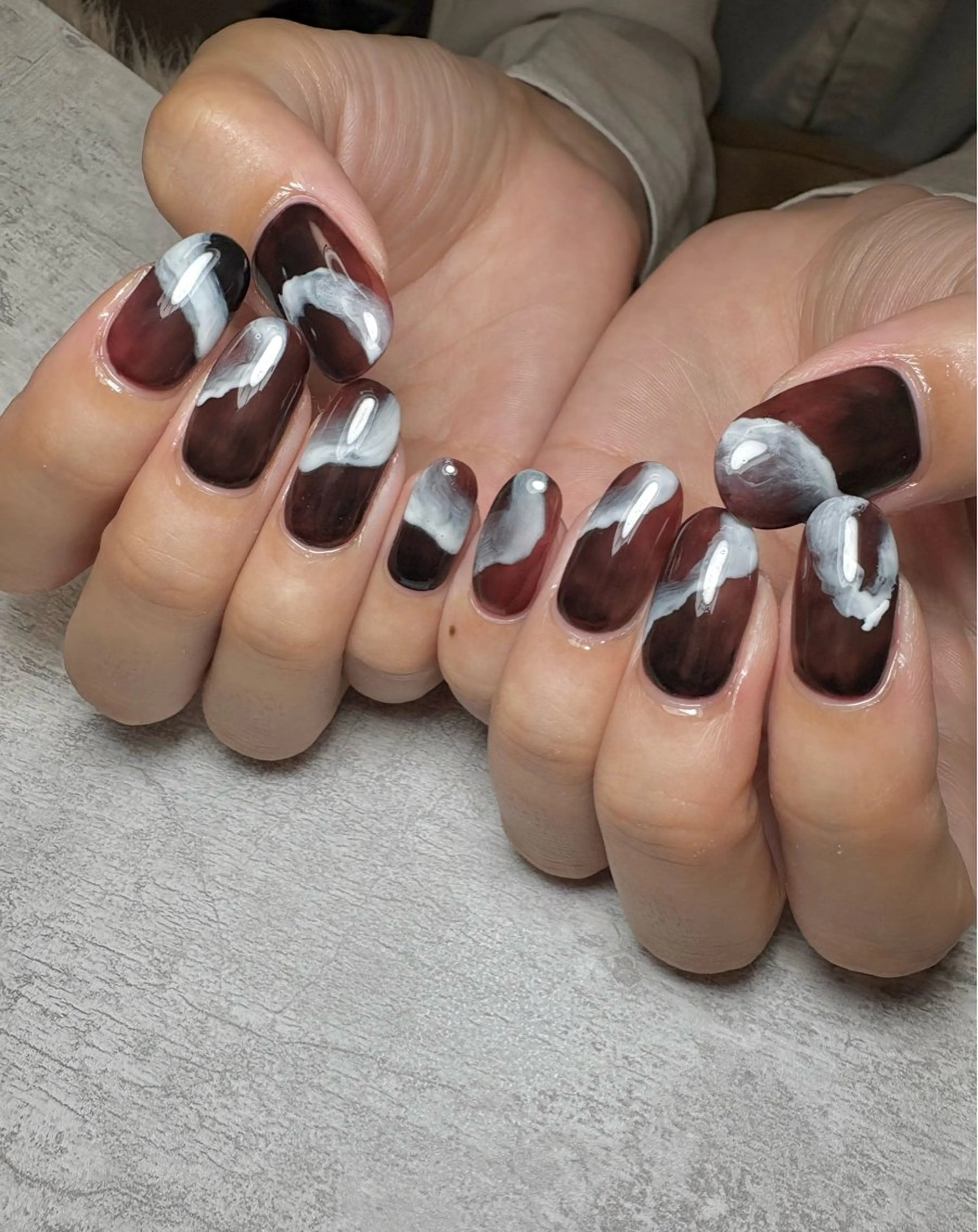 ネイル 持ち込み ニュアンスネイル BEAUTY GARDEN 【nail salon unseul】所属・nana .のネイルデザイン