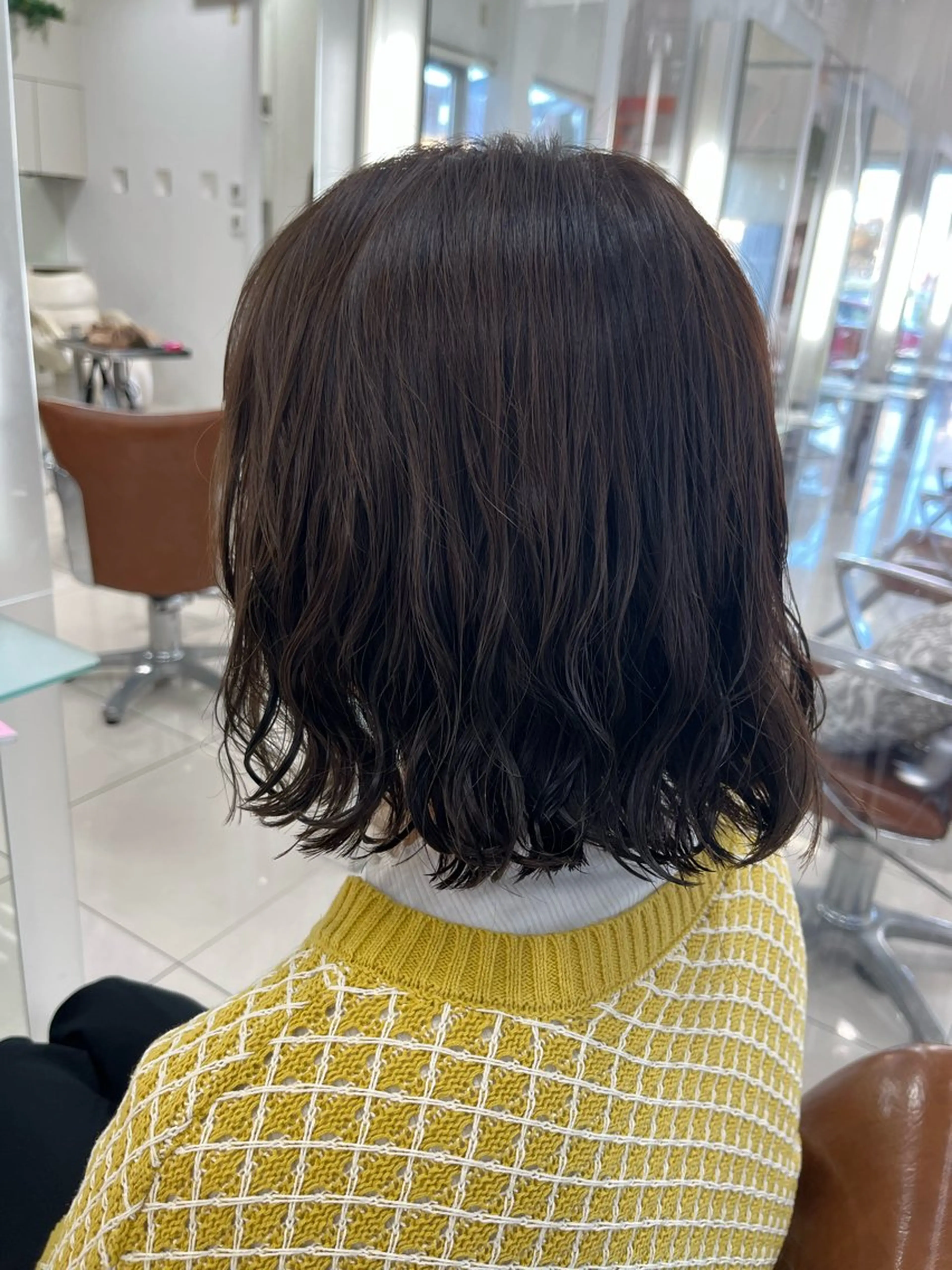 ミディアム パーマ 下四日市 翠のヘアスタイル