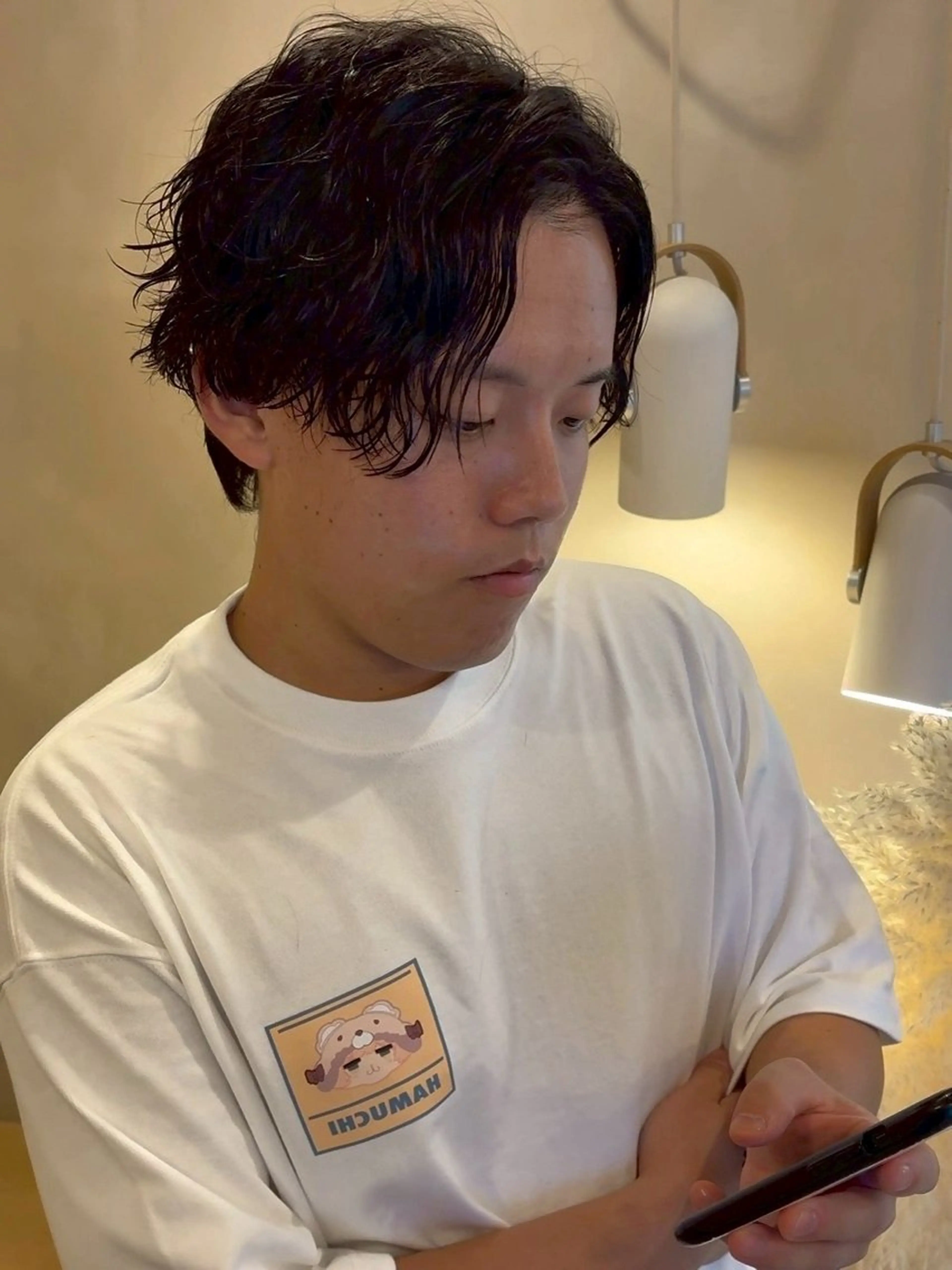 パーマ メンズ カット パーマ メンズパーマ／長岡 坂口祥貴のヘアスタイル