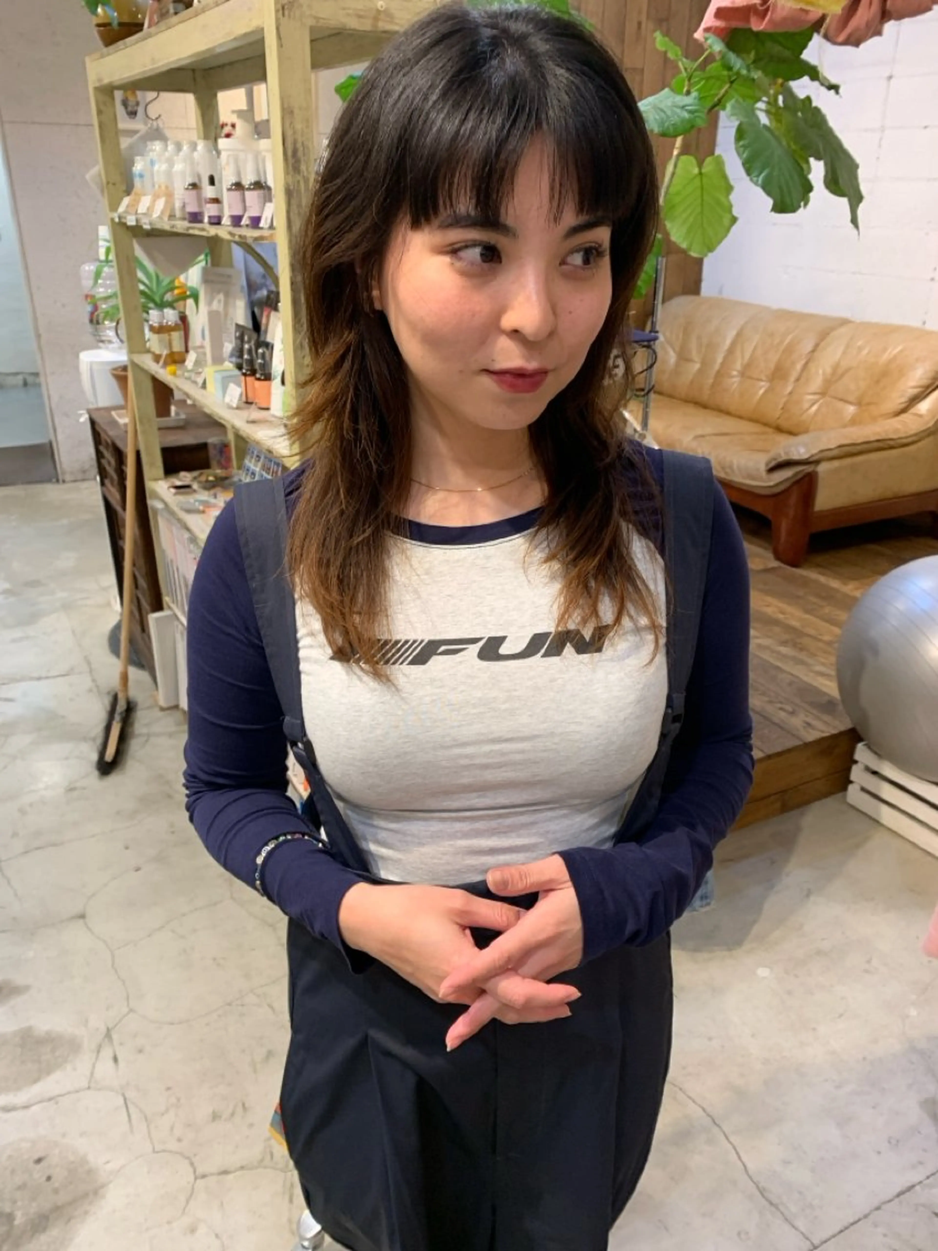 ミディアム カラー パーマ 【takk】 ナカヤママサヨシのヘアスタイル