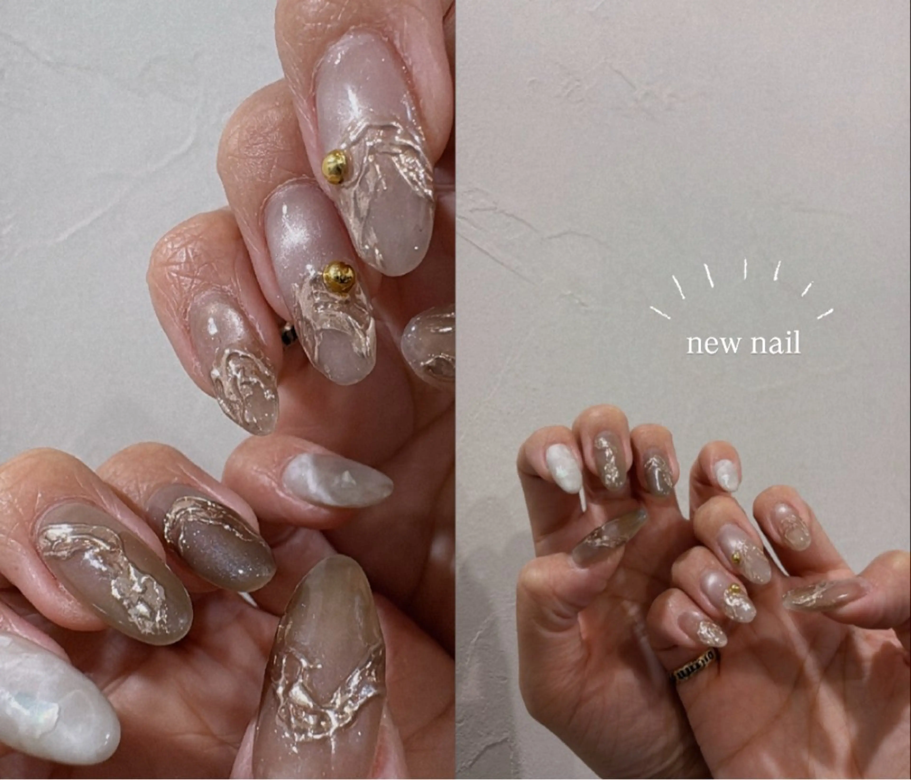 ネイル ハンドネイル ハンドケア THE BALM Noahのネイルデザイン