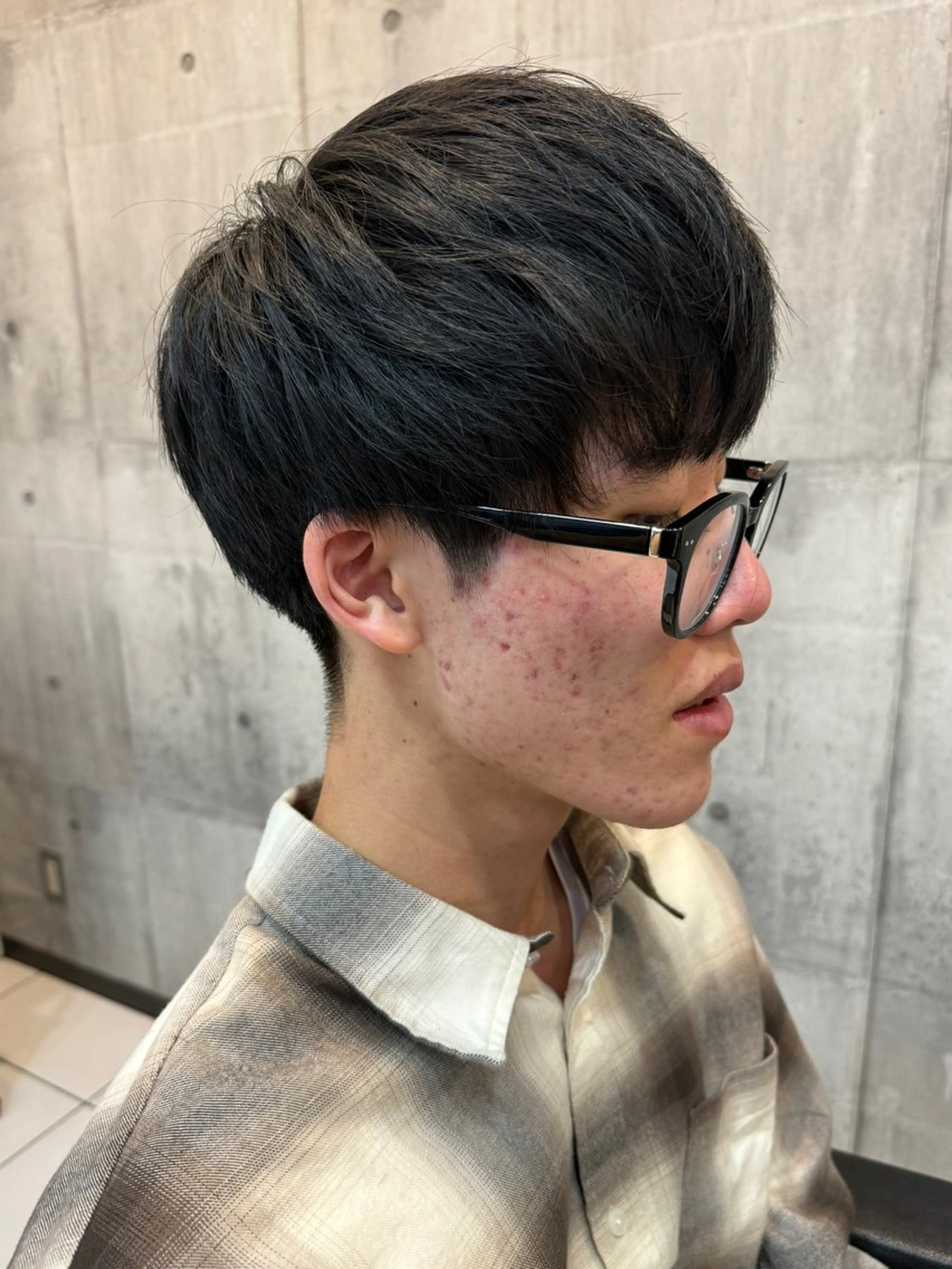 ショート メンズ CHIC 蘭のヘアスタイル