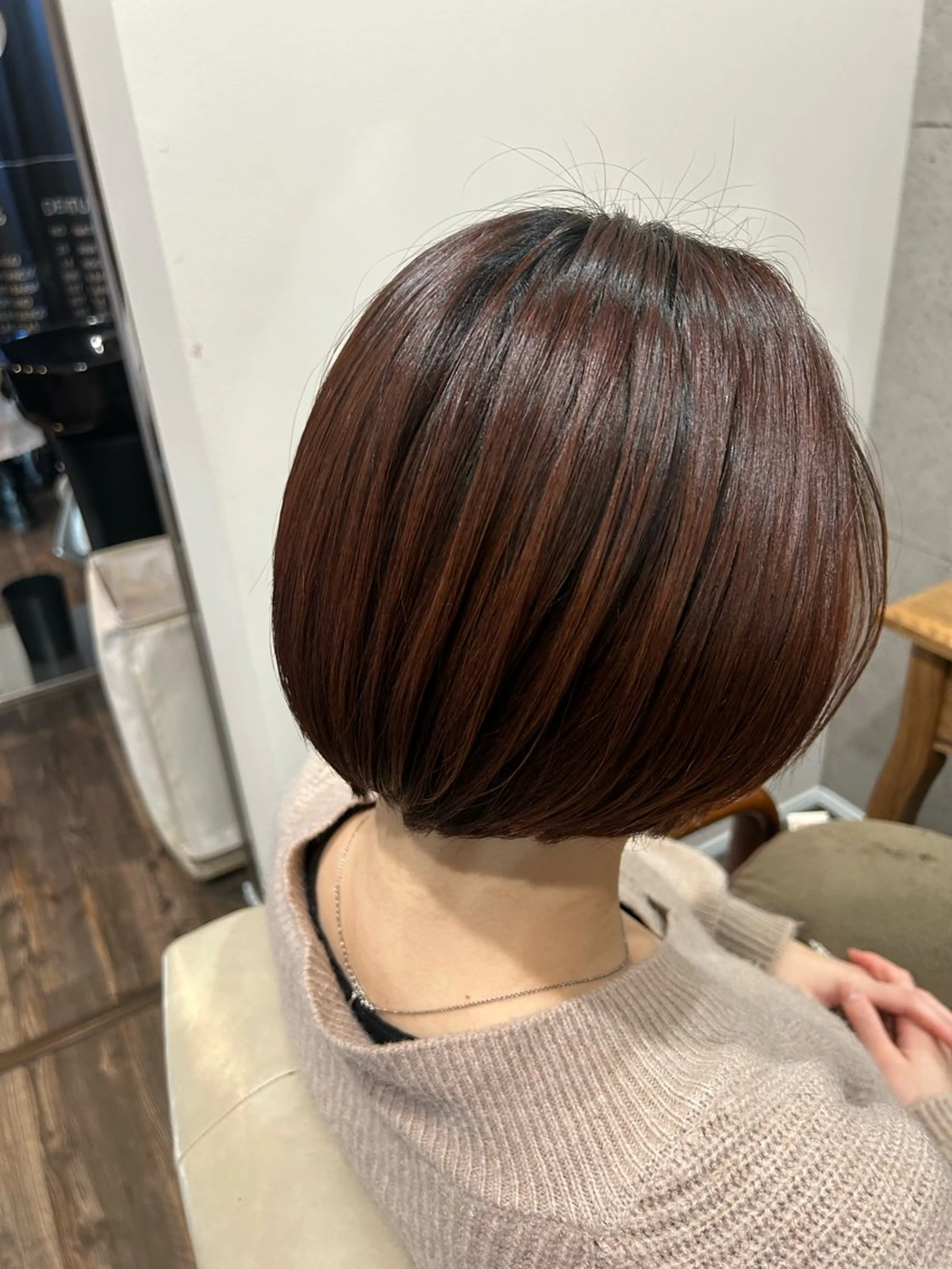 ショート ショートボブ ボブ ショートヘア 今野 詩音のヘアスタイル