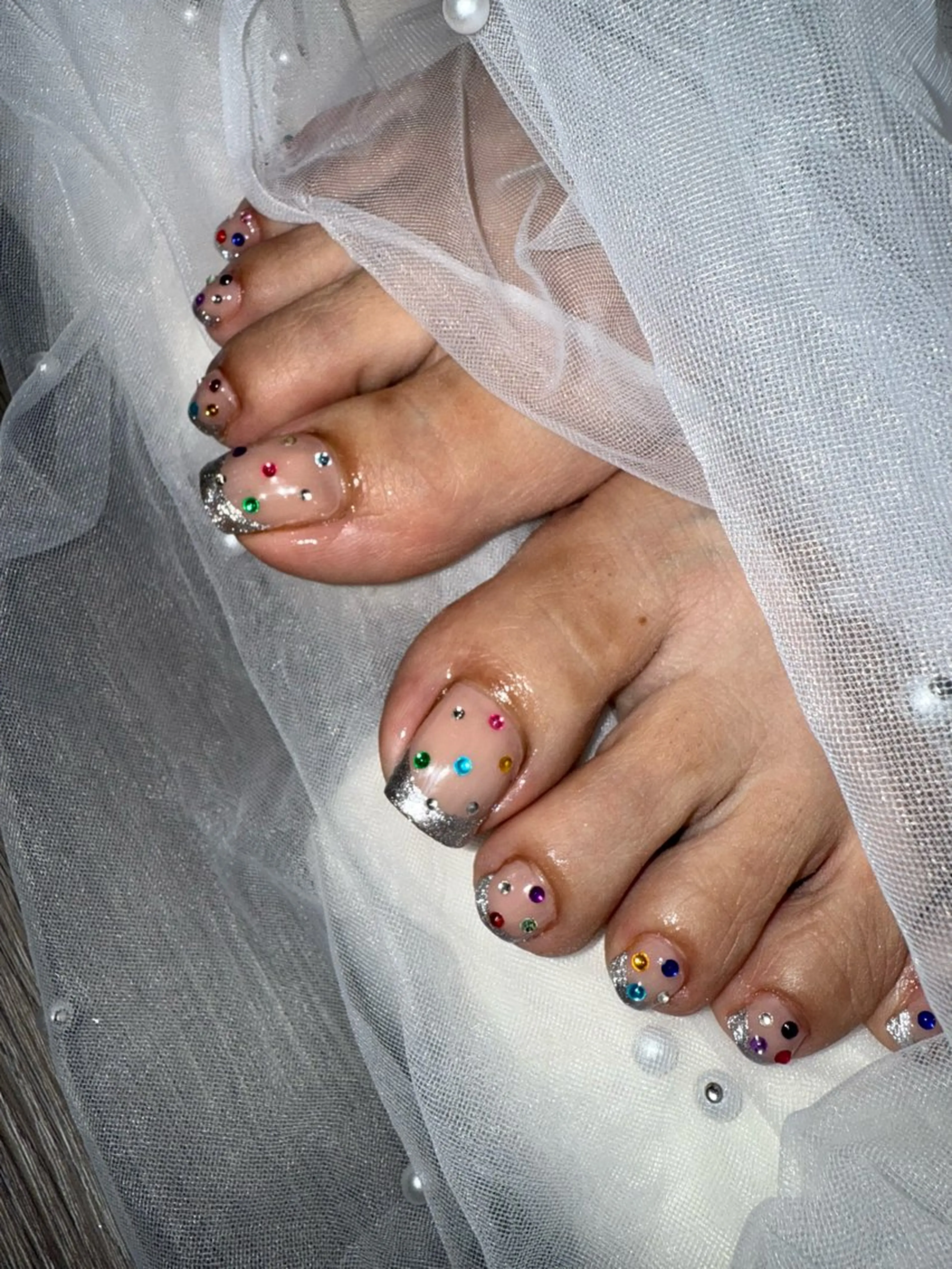 ネイル 持ち込み フットネイル Raviliss ♡のネイルデザイン