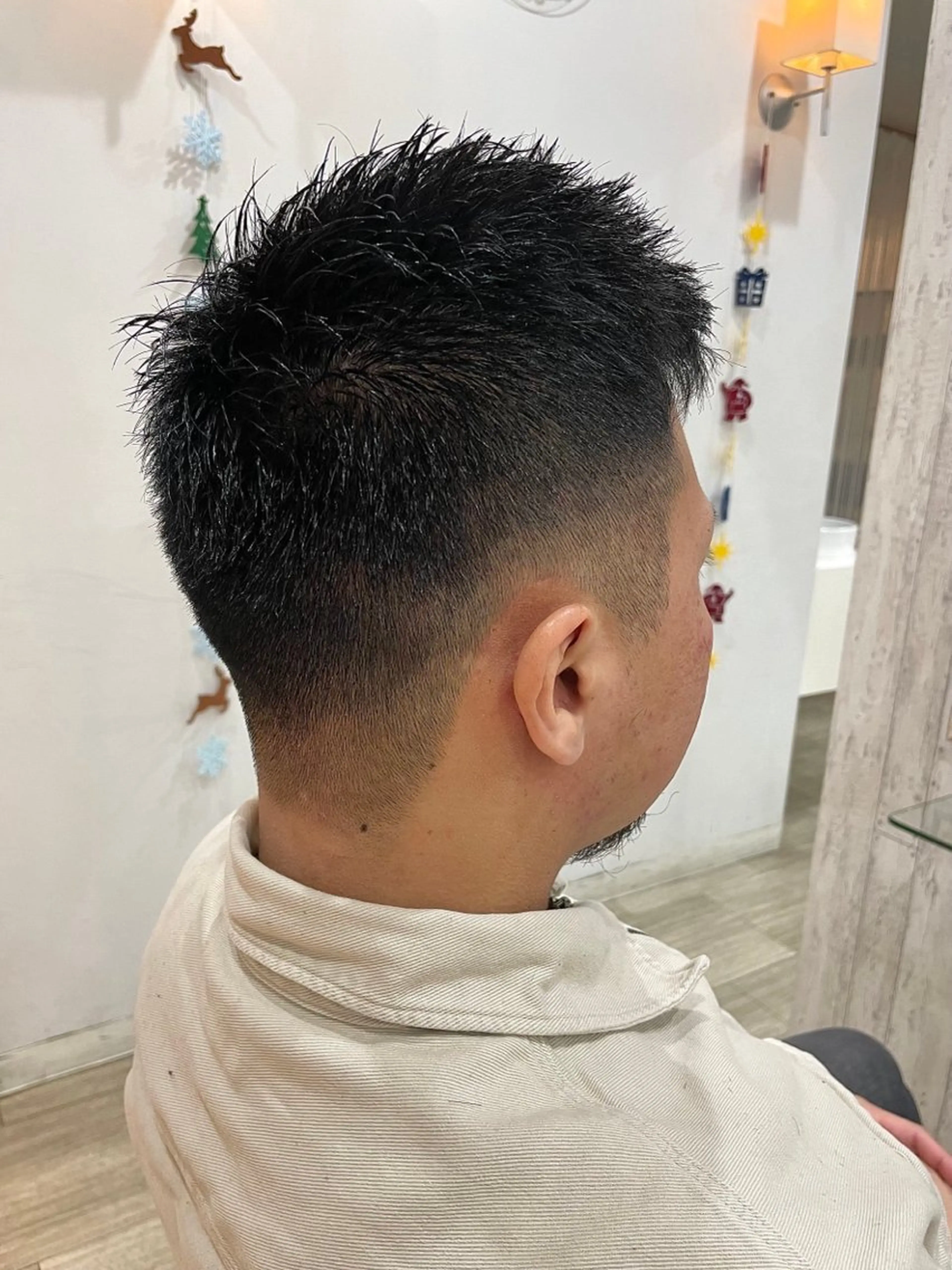 ショート メンズ 刈り上げ 新横浜CLOVER 本店/モデル募集中✨のヘアスタイル