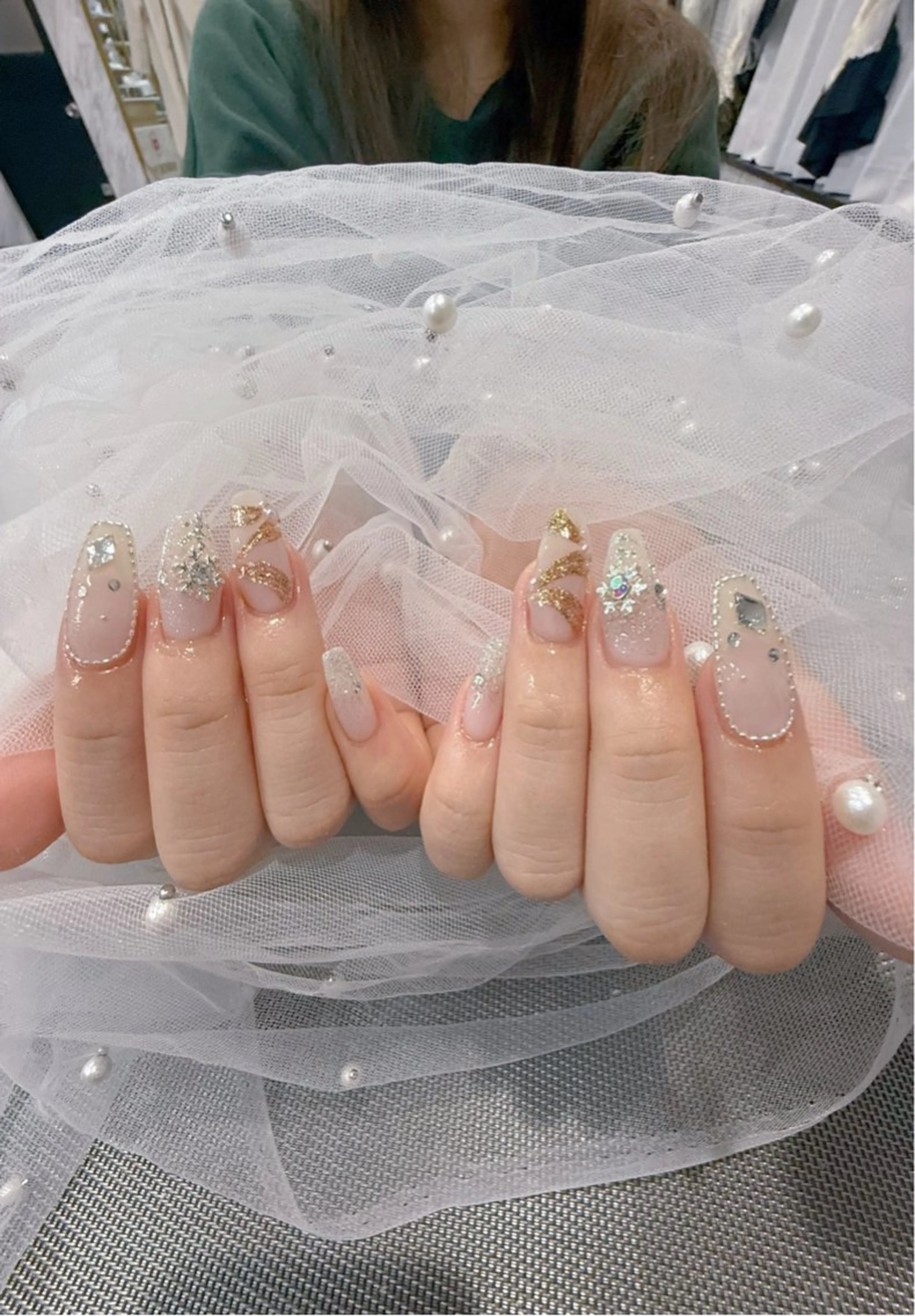 セミロング 💎MARUCHU Nのネイルデザイン