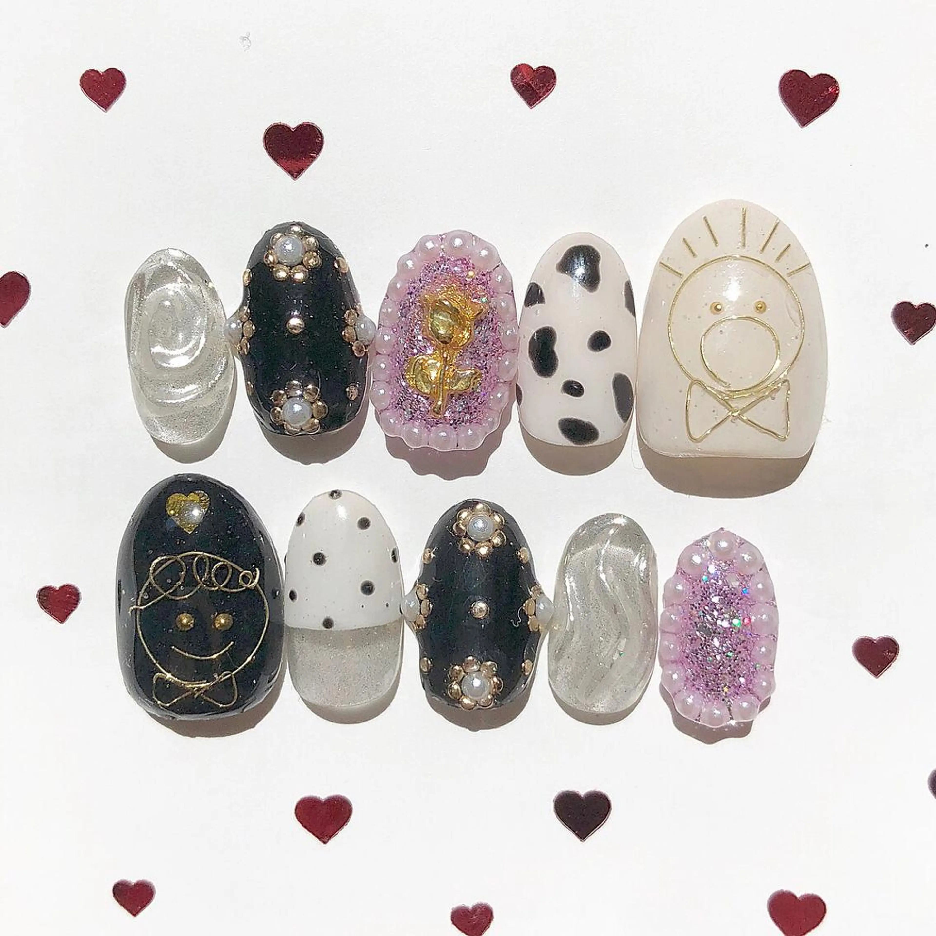 ネイル アートネイル Twinkling( private salon)所属・三宅 京香のネイルデザイン