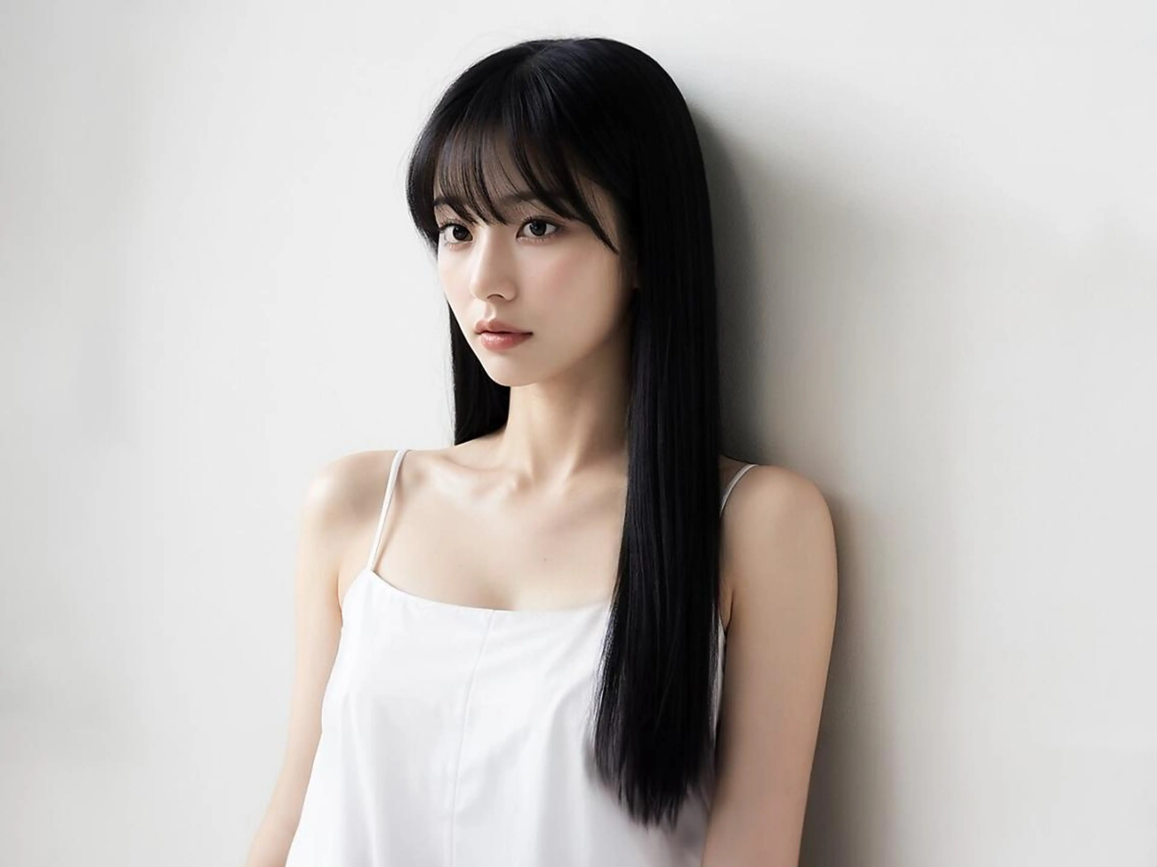 【地毛風ストレート】縮毛矯正+カット+トリートメントの写真