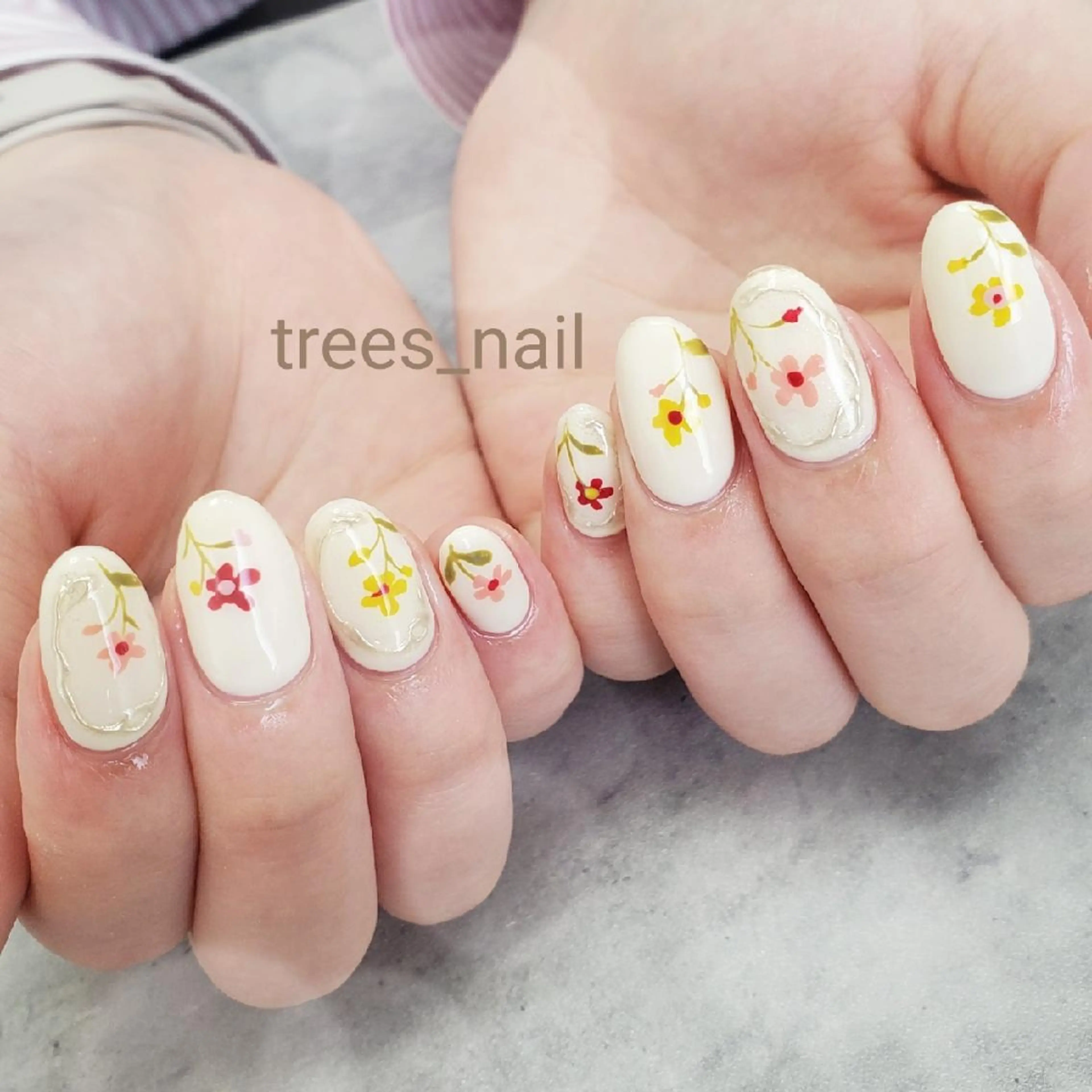 ネイル trees_ nailのネイルデザイン